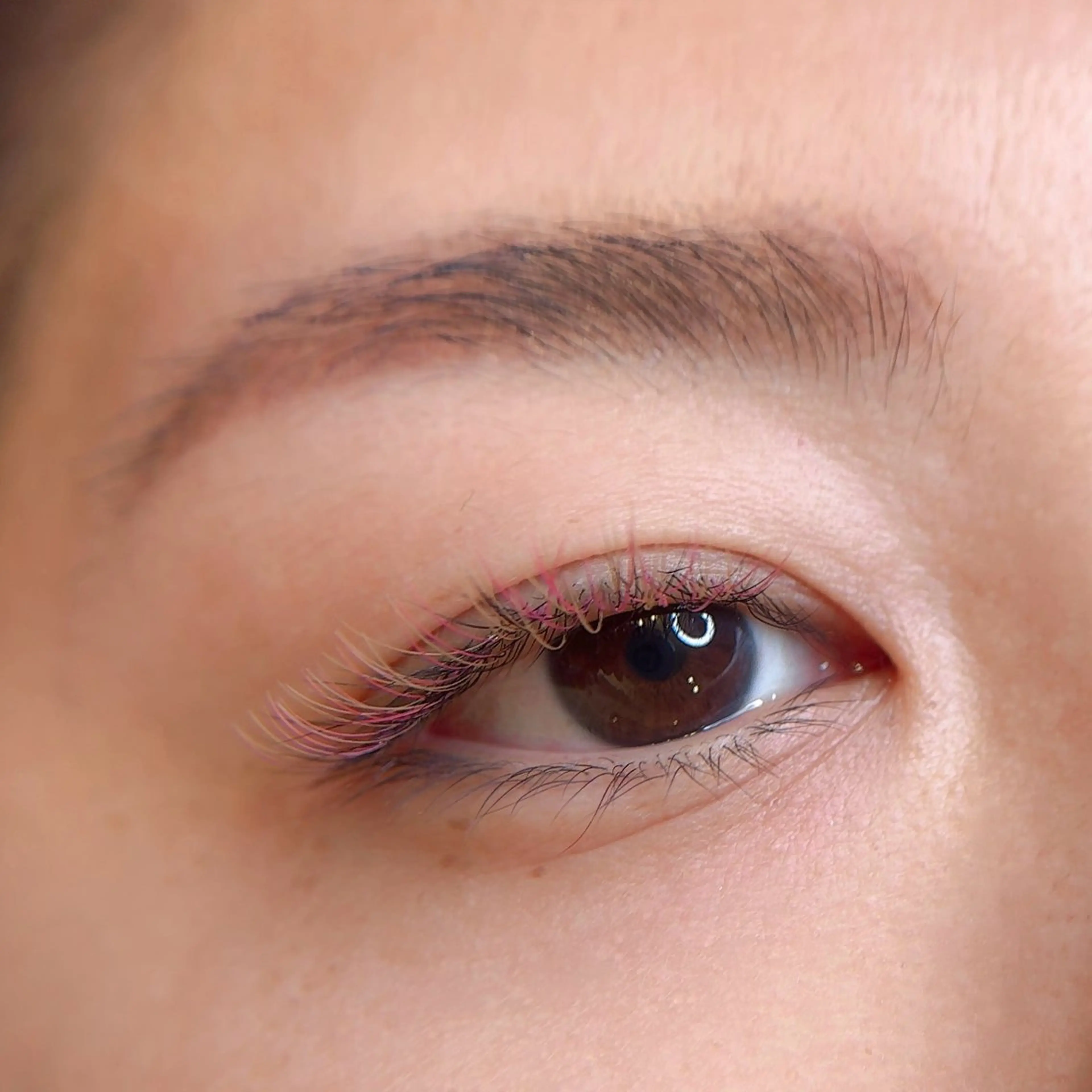 マツエク・マツパ カラーマツエク フラットラッシュ 飯田 ゆかりのマツエク・マツパデザイン