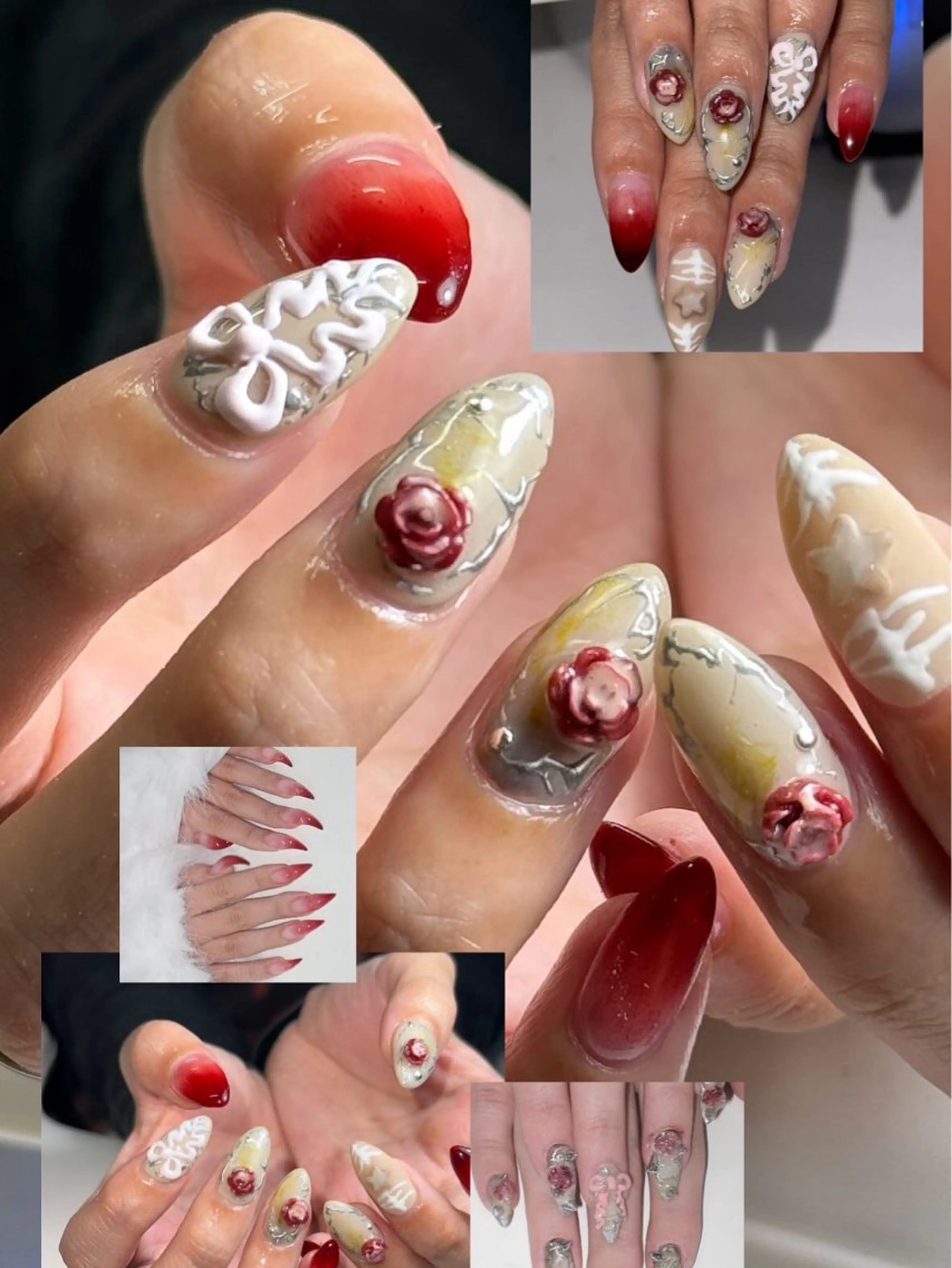 ネイル ハンドネイル Nail Salon L'arc所属・💊大阪/心斎橋 moni🧠のネイルデザイン