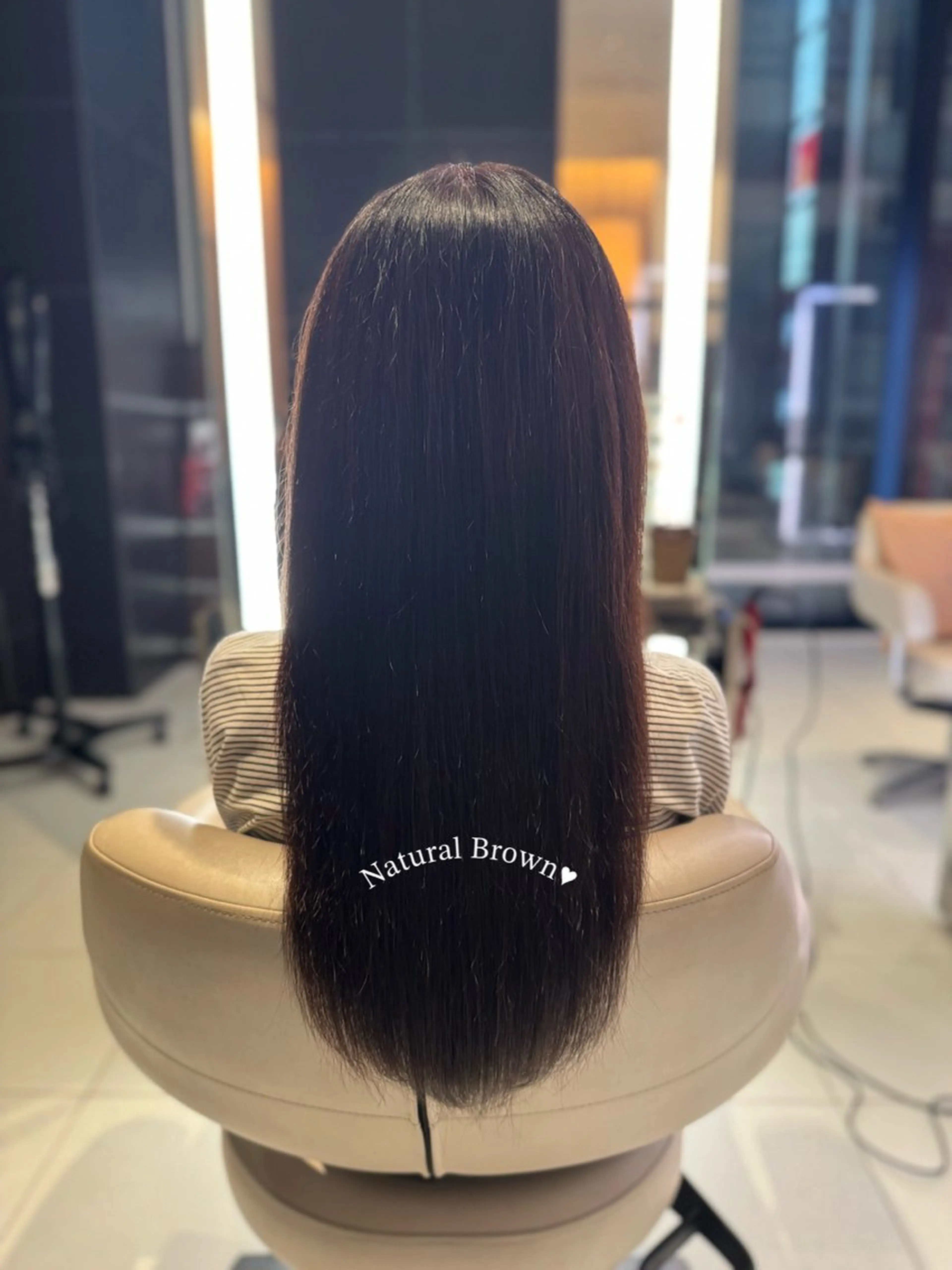 ロング カラー ヘアカラー トリートメント APHRODITE GINZA 日本橋人形町所属・🤍うる艶カラー🤍 たむら みなみ 東京のヘアスタイル