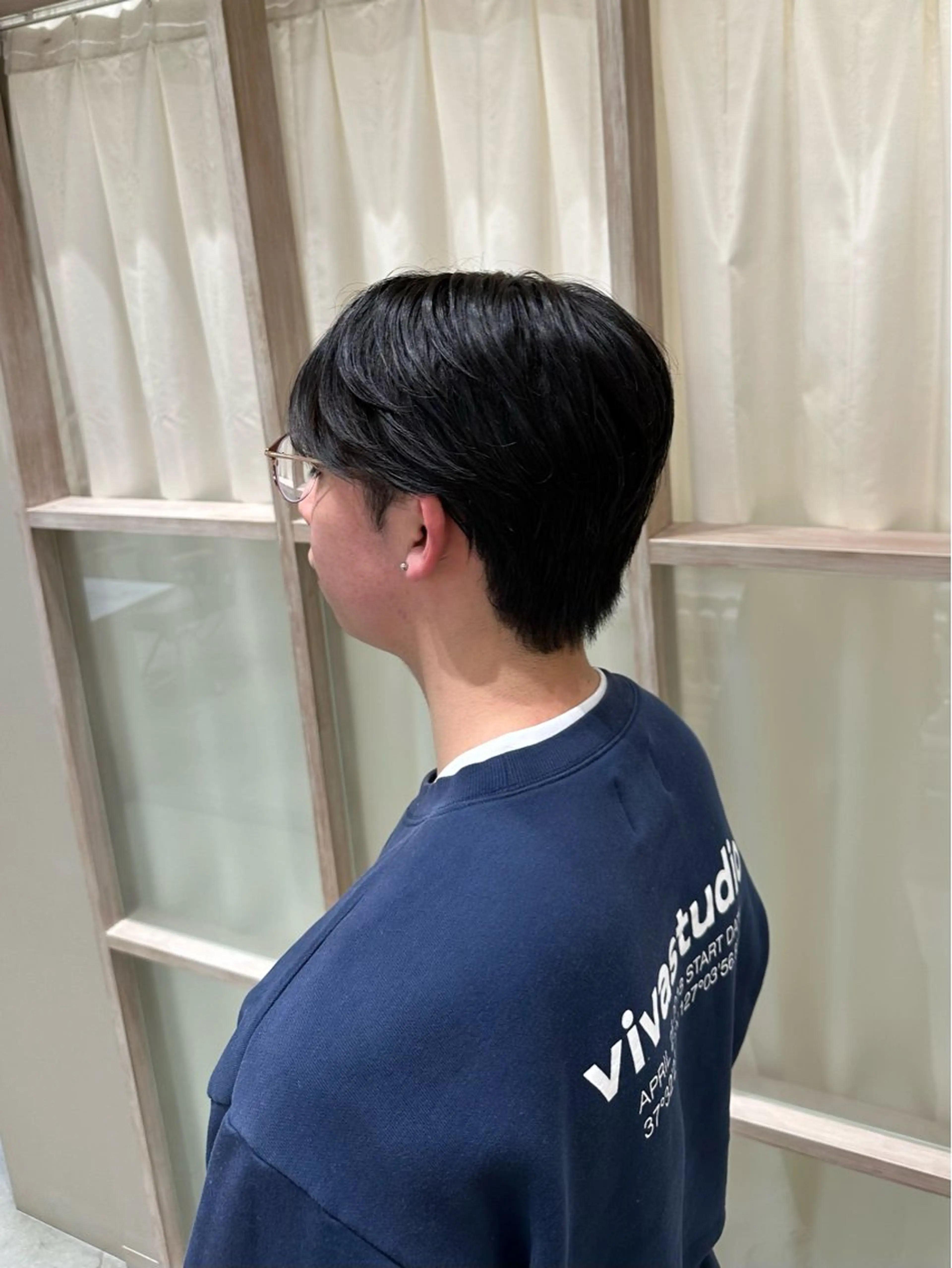 メンズ カット ヘアカラー N,SOL / 岩上 新大のヘアスタイル