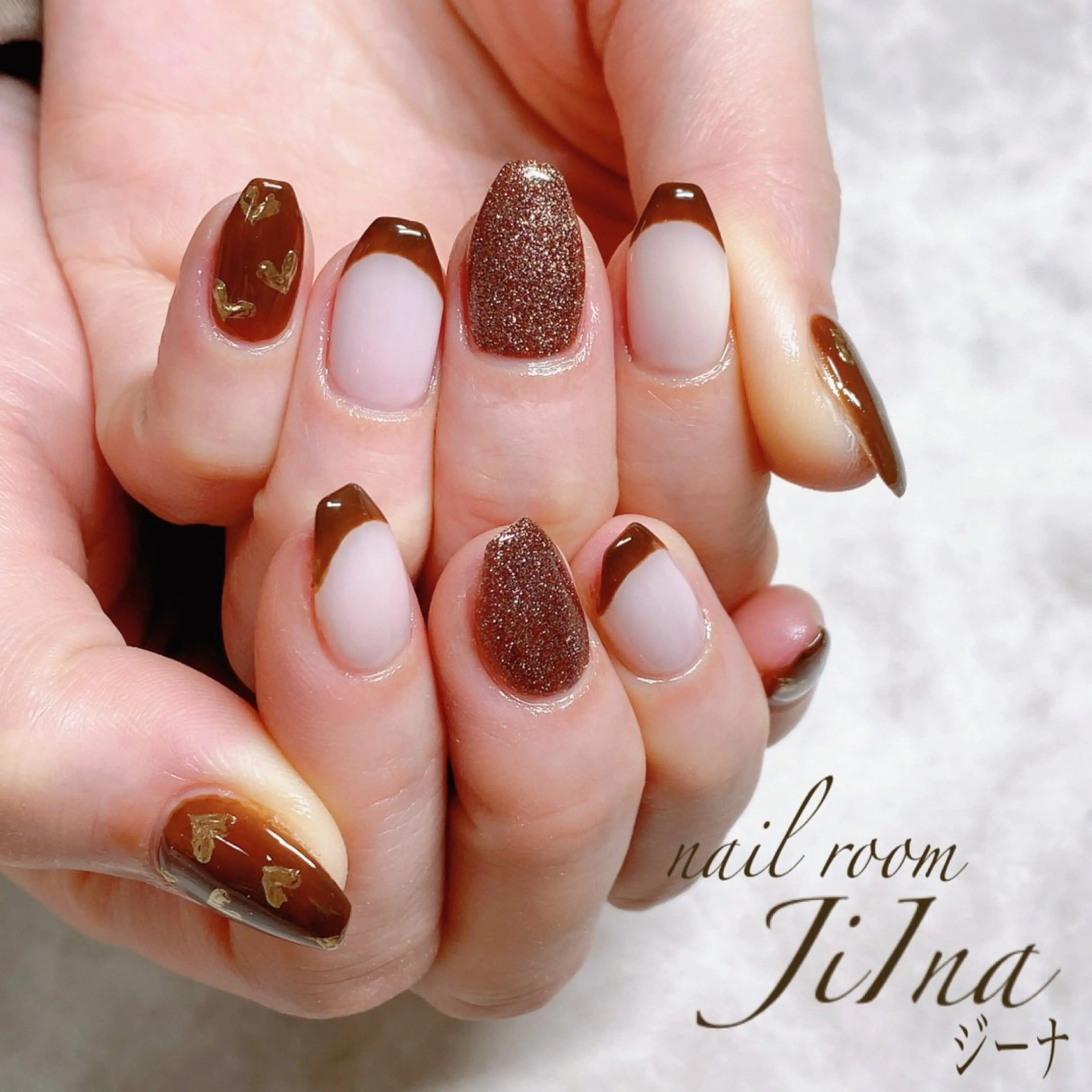 ネイル 持ち込み JiIna nailのネイルデザイン