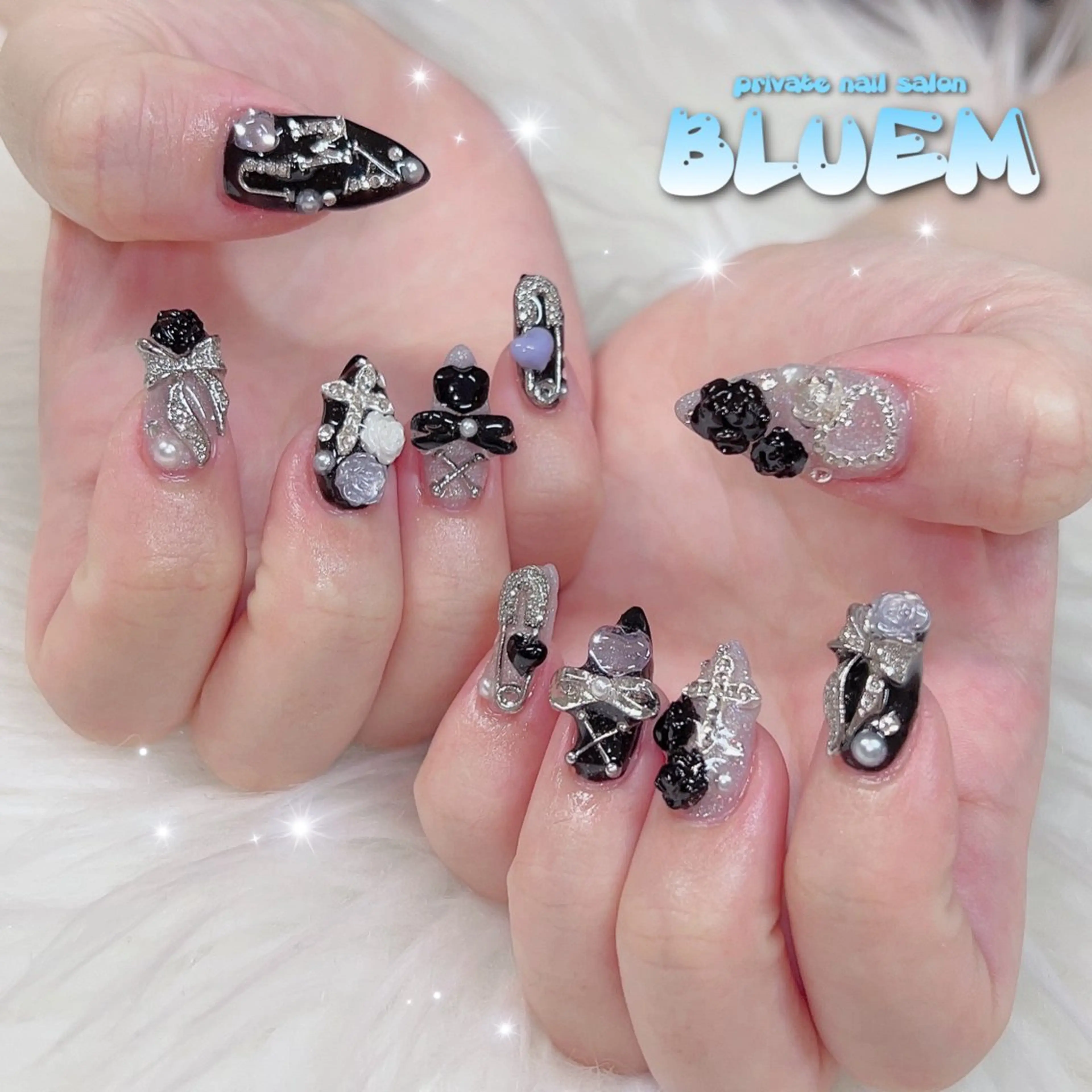 ネイル ハンドネイル BLUEM なな🐶のネイルデザイン