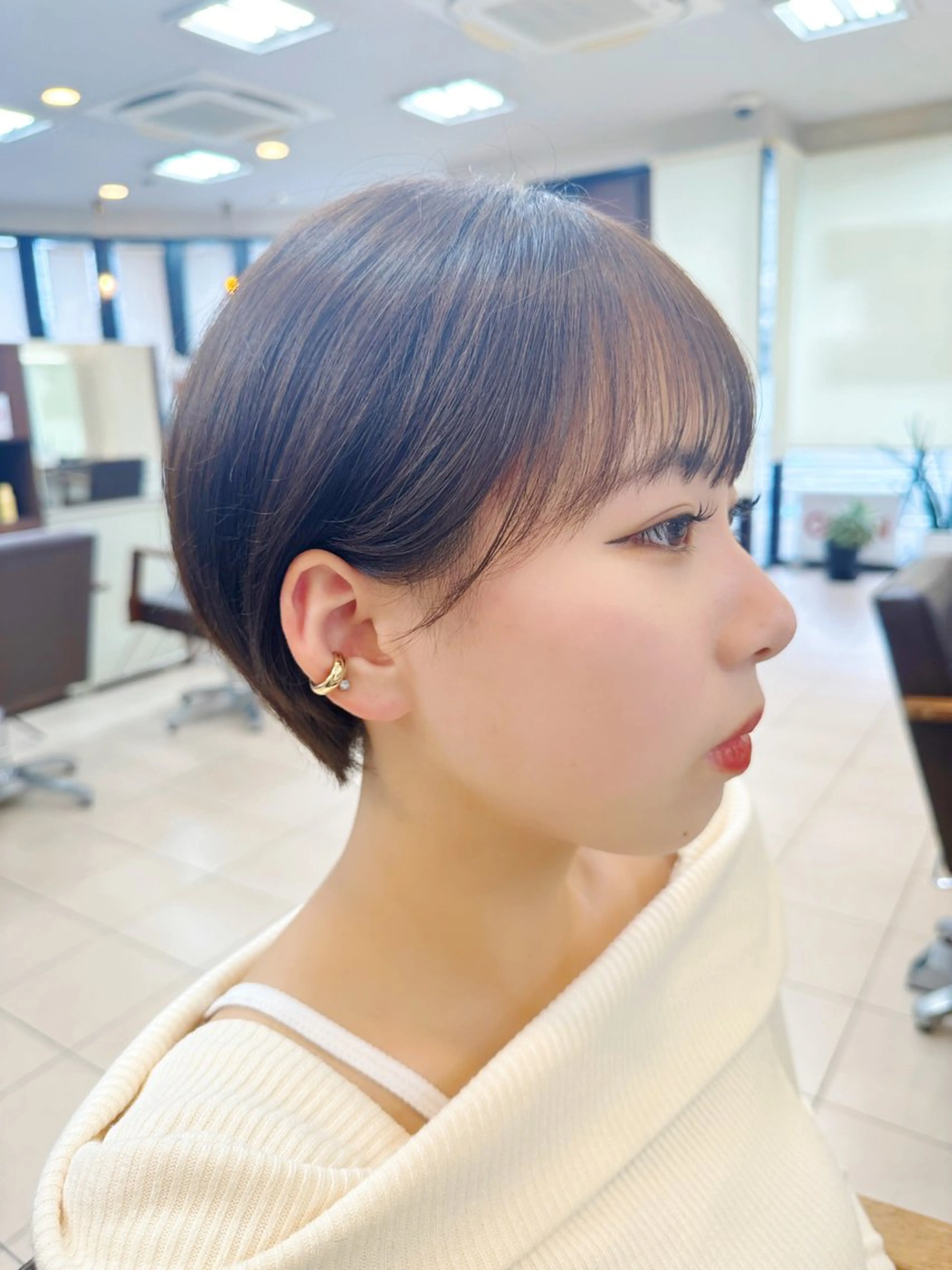 ショート カット ヘアカラー トリートメント 波多野 将貴のヘアスタイル