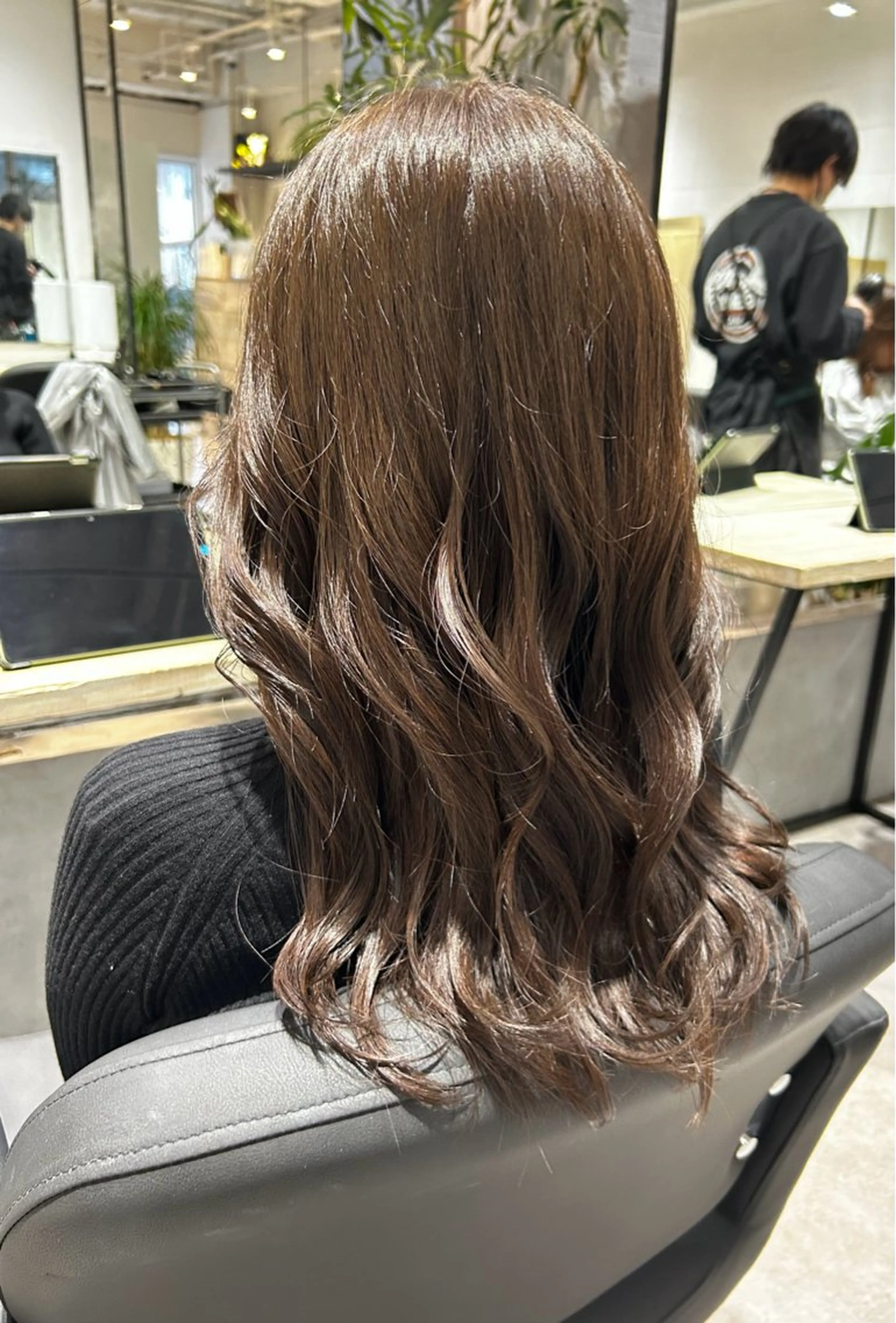 セミロング ヘアカラー トリートメント 紗帆（saho）   ︎︎︎︎のヘアスタイル