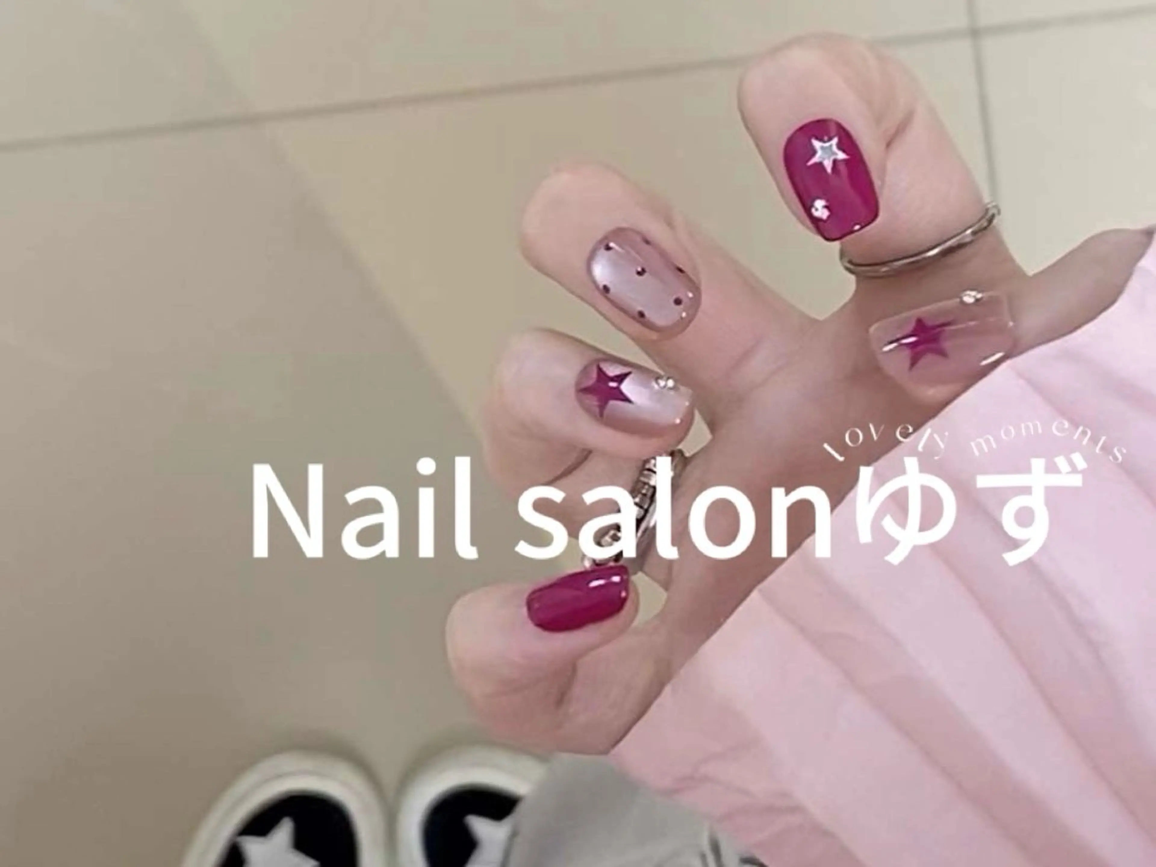 ネイル ハンドネイル ネイルサロン ゆずのネイルデザイン