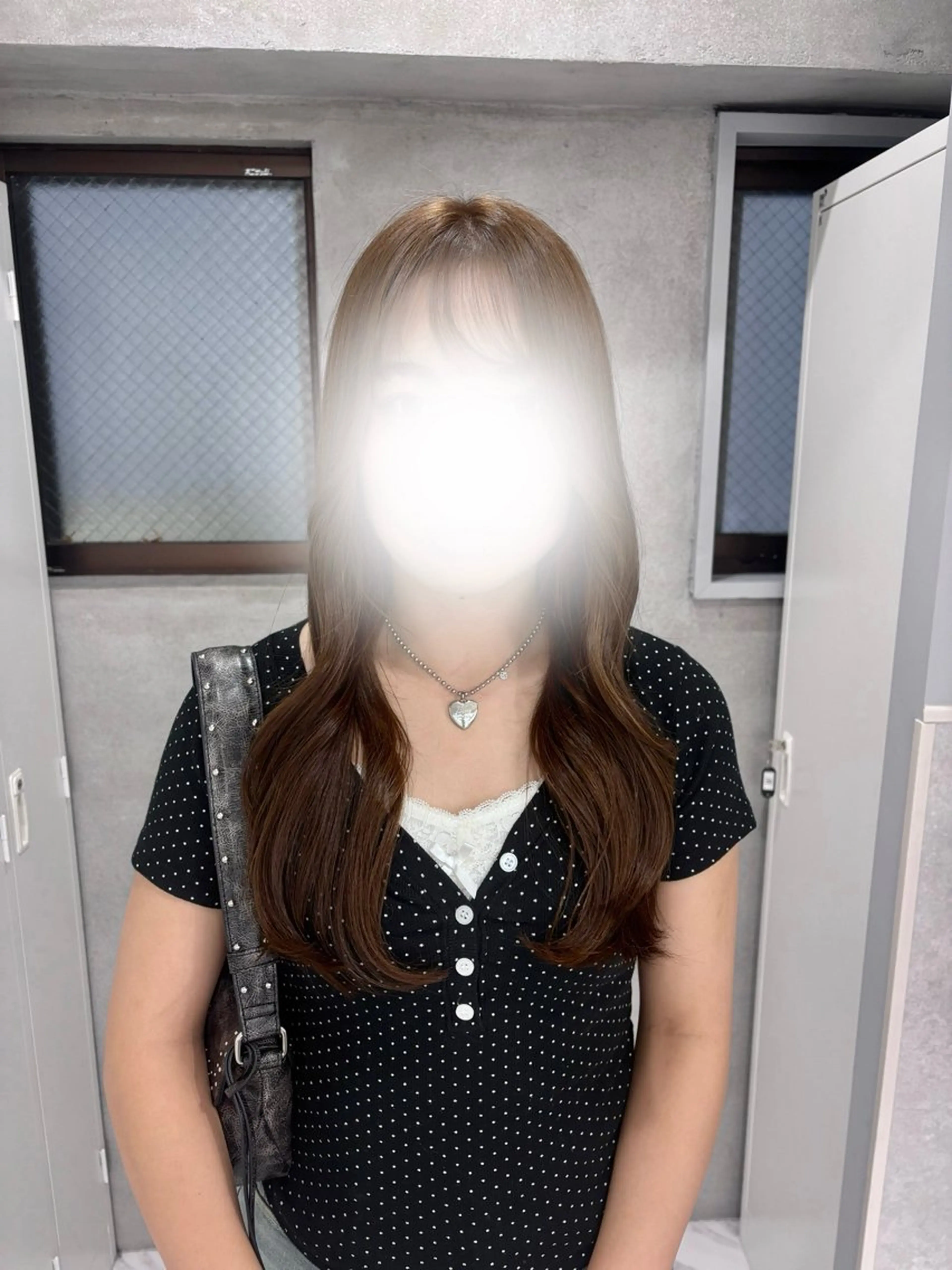 ロング カラー くびれヘア ヘアカラー 心愛/天神/レイヤー /透明感カラー/艶髪のヘアスタイル