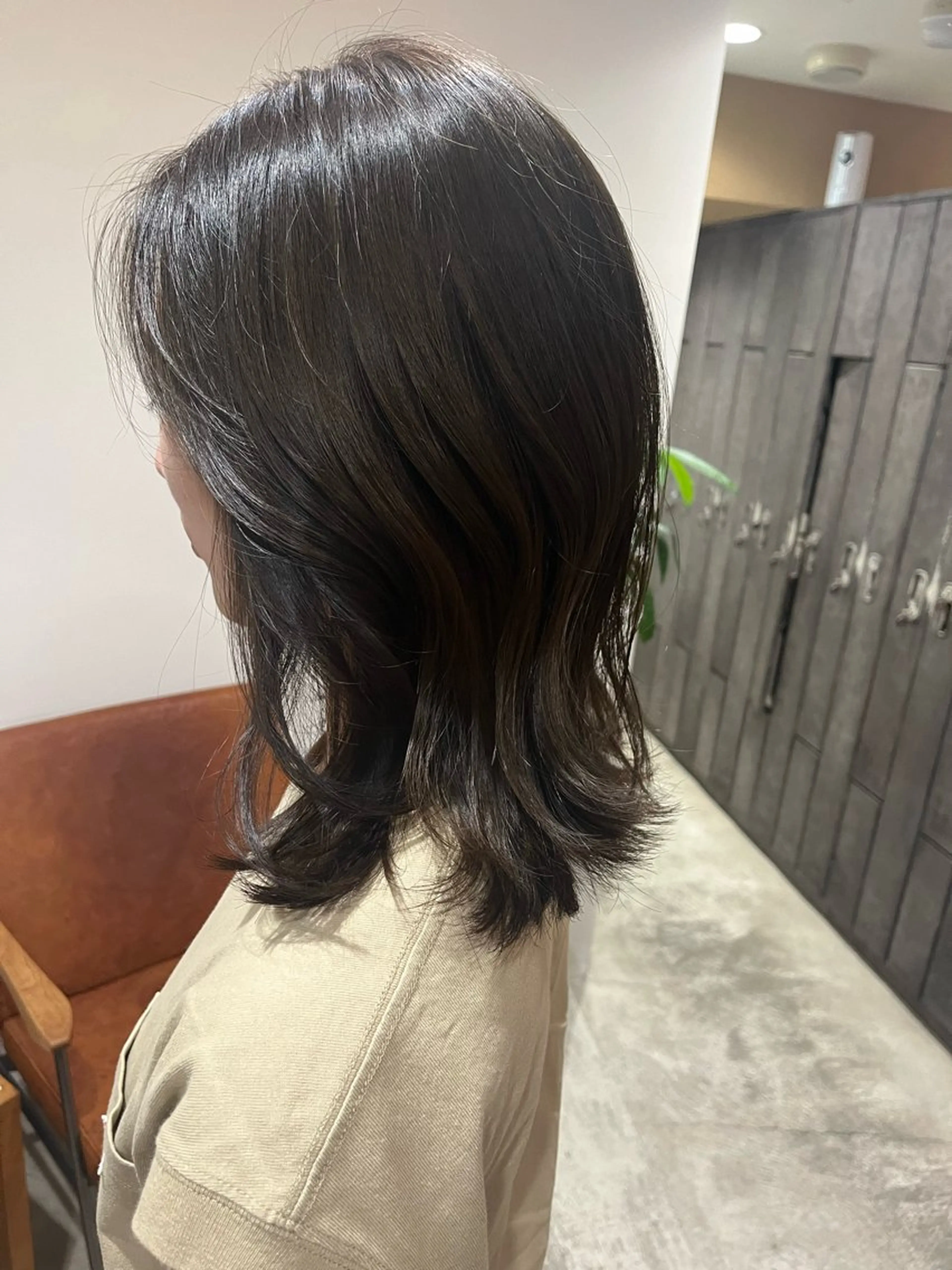 ミディアム レイヤーカット 梅田美容室/カット /Maoのヘアスタイル