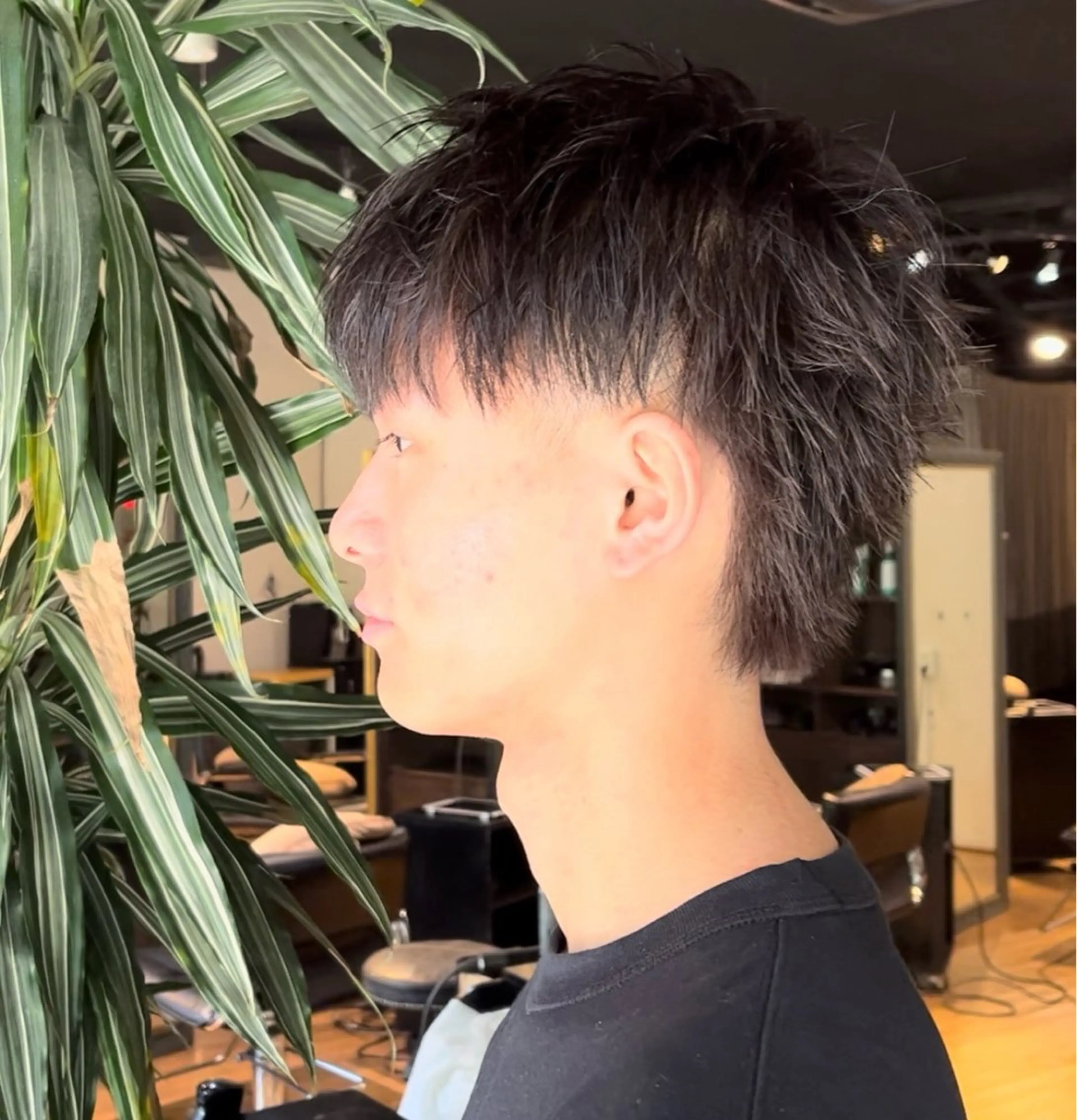 カラー メンズ カット ヘアカラー 影山 蒼太のヘアスタイル