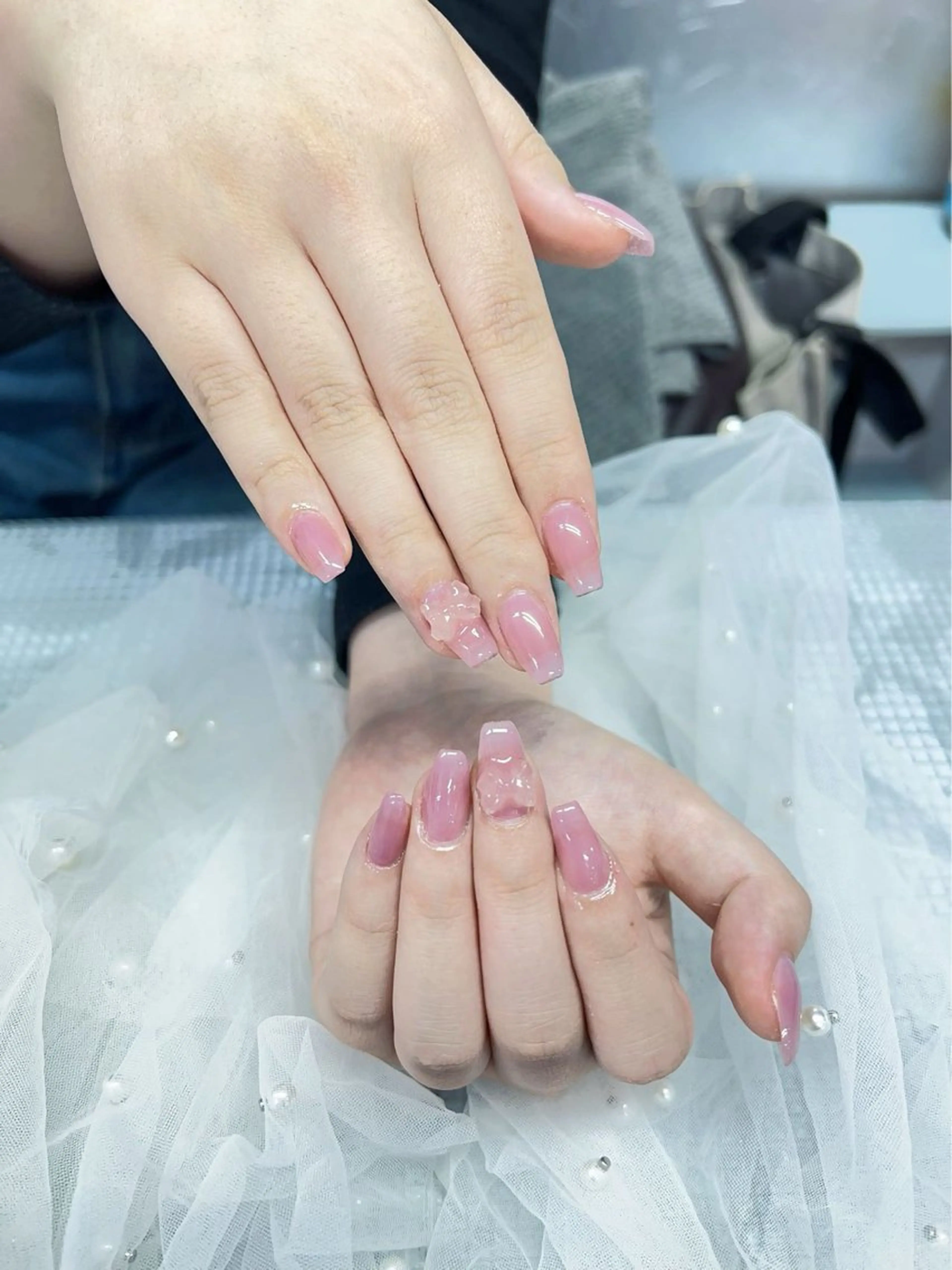 ネイル ハンドネイル ラベンダーネイルサロン所属・日暮里♡研修生 チクさん（一同）のネイルデザイン