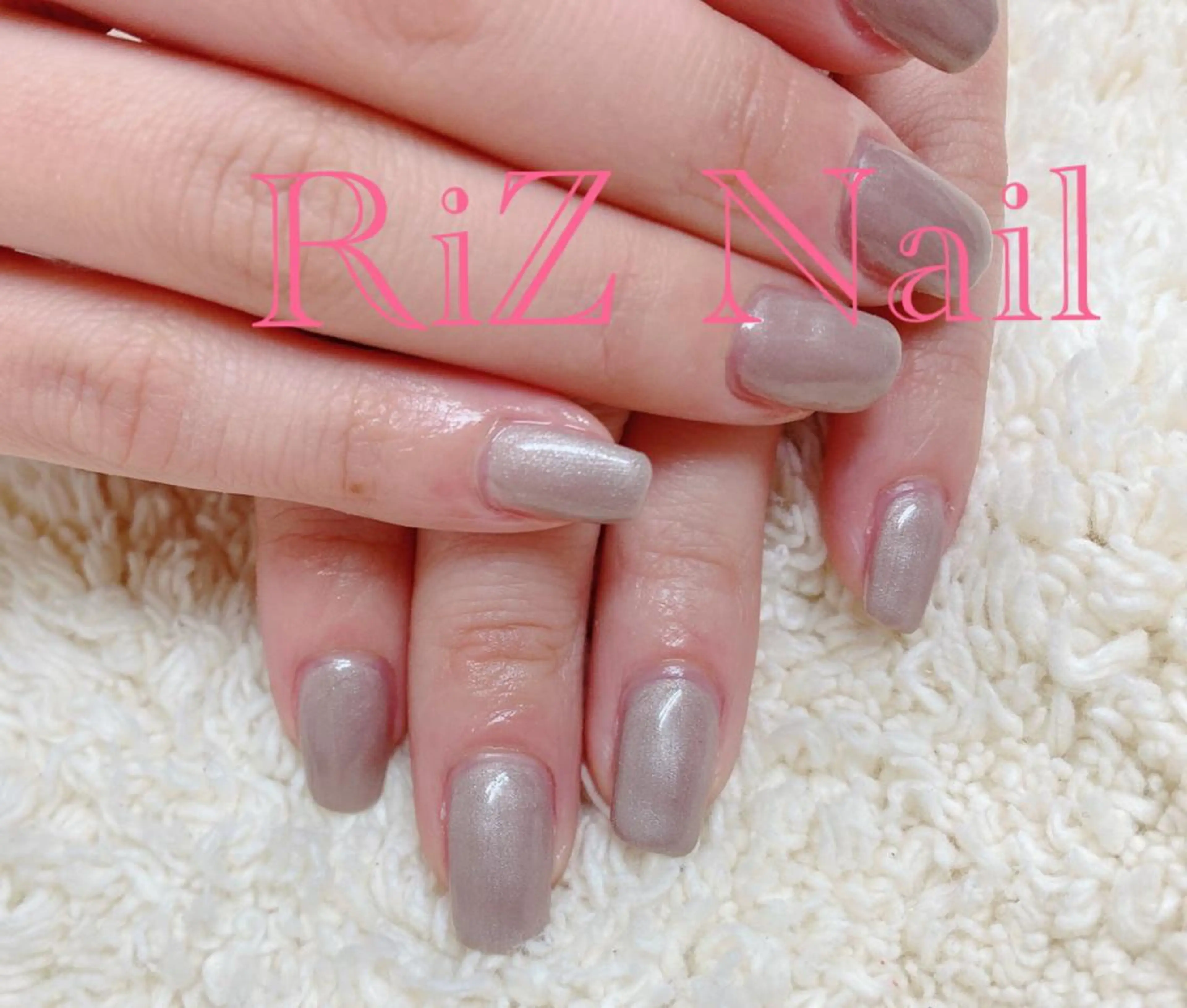 ネイル ワンカラーネイル RiZ nail salonのネイルデザイン