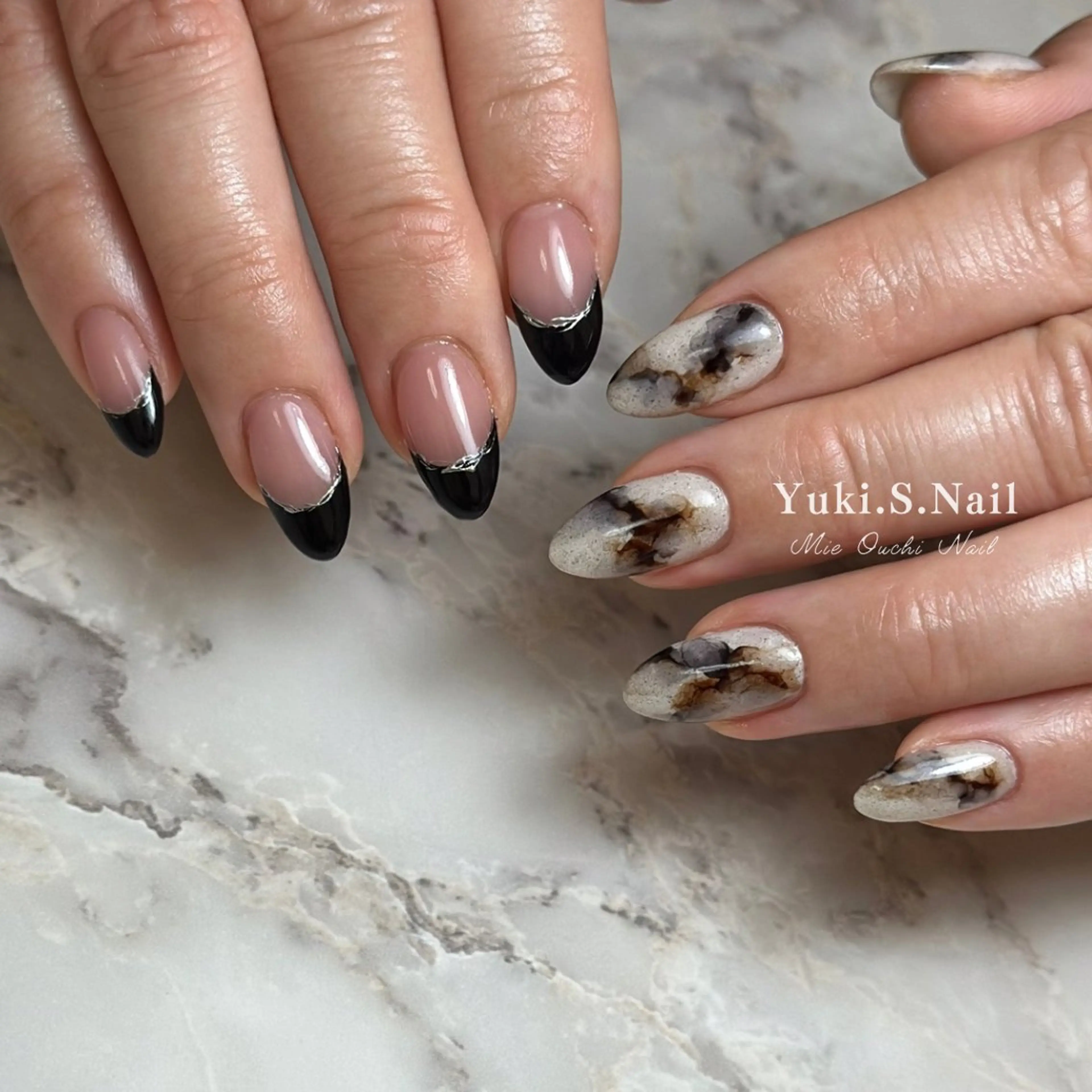 ロング ハンドネイル Yuki S.Nailのネイルデザイン