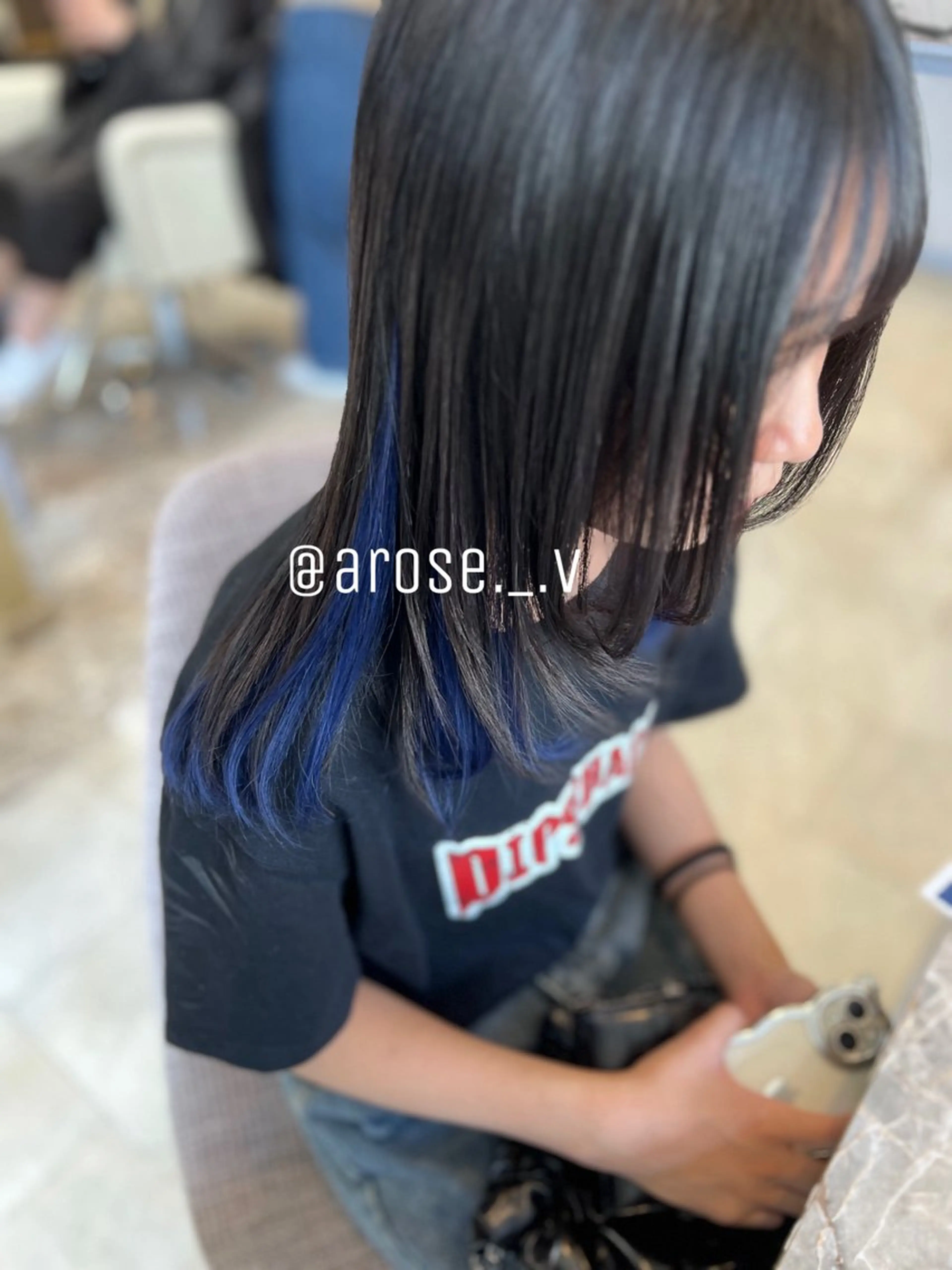 イヤリングカラーのみの写真