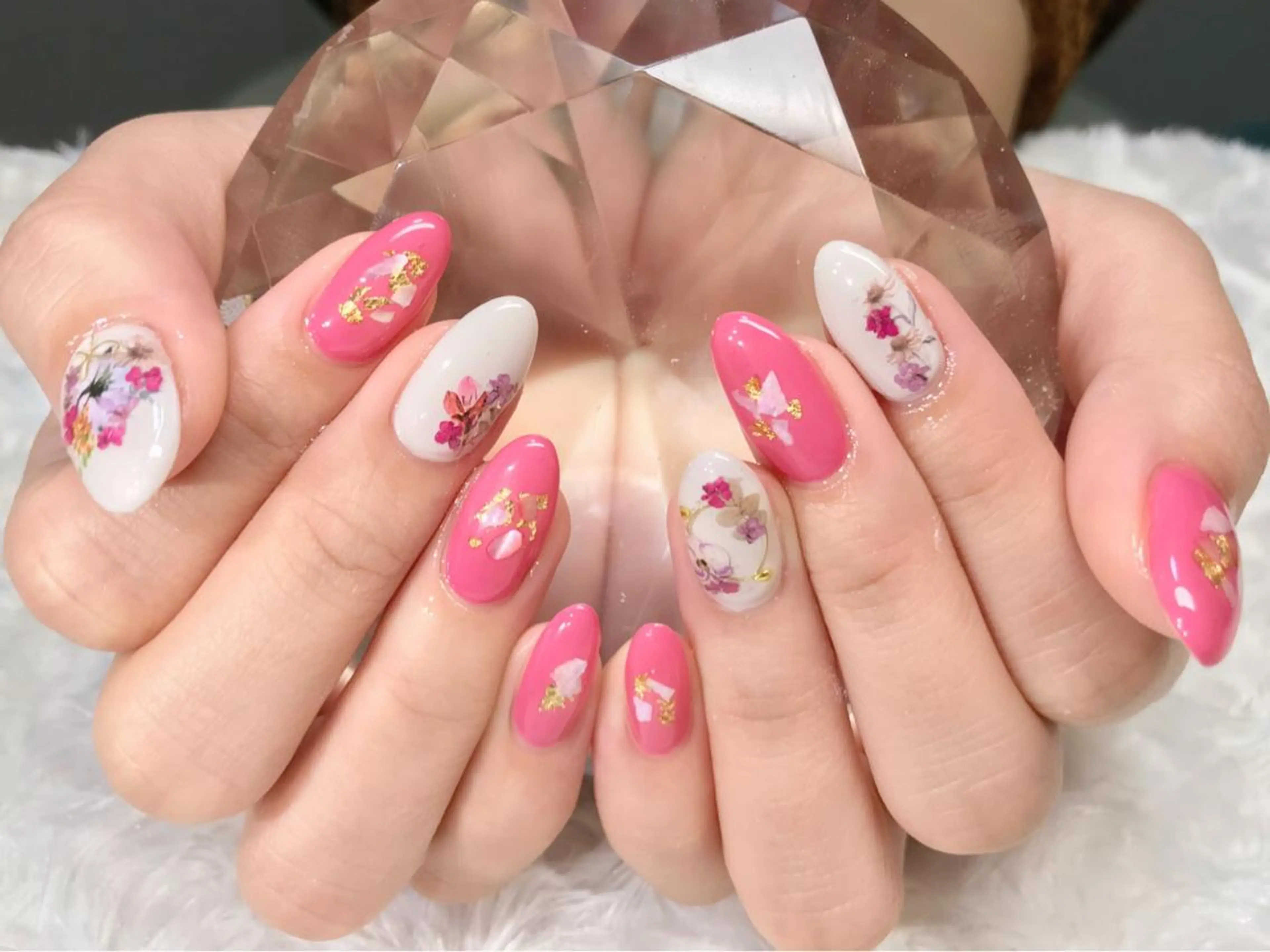 ネイル フラワーネイル ハンドネイル ハンドケア muu. maiのネイルデザイン