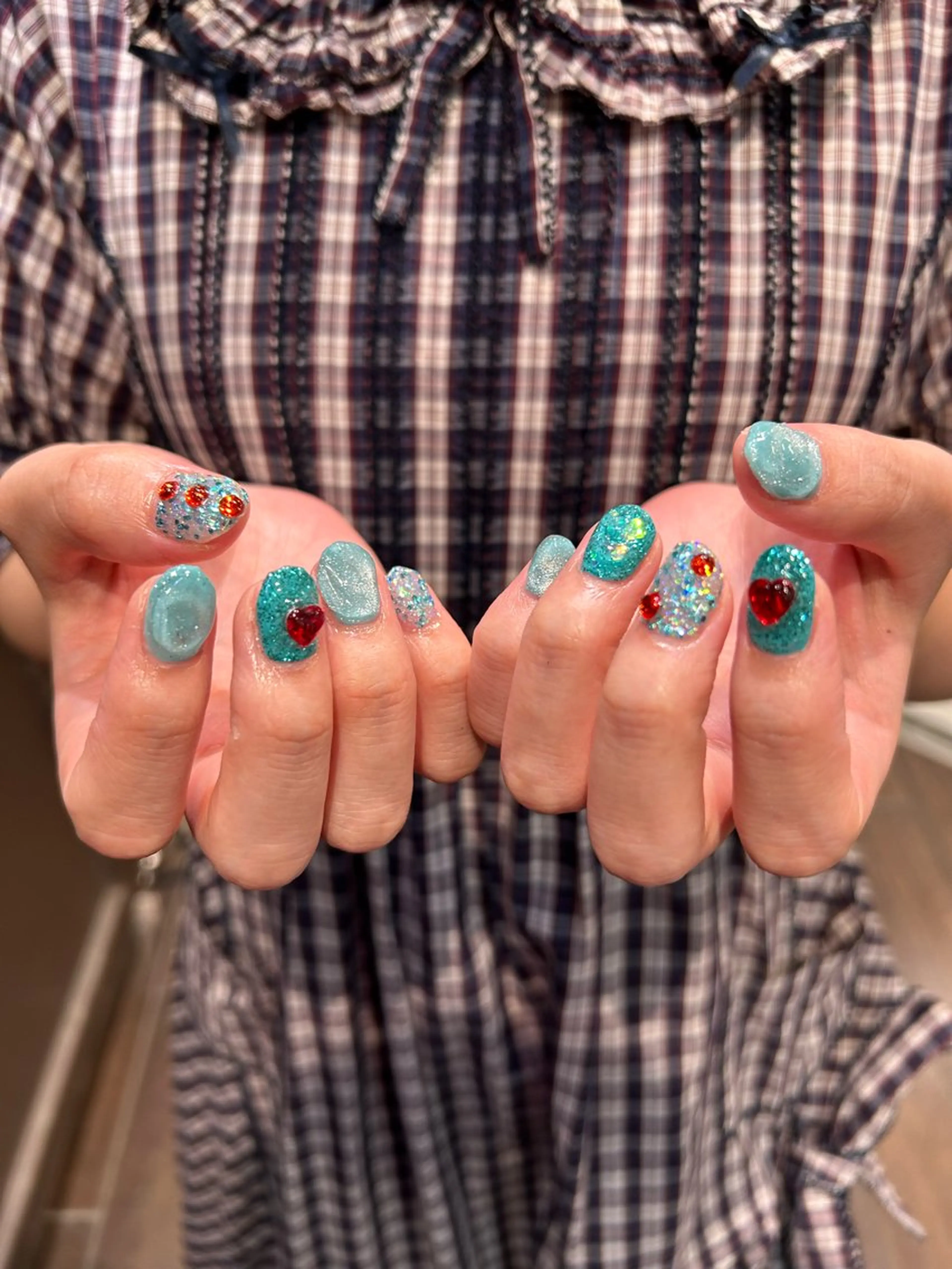 ネイル メンズネイル ハンドネイル メンズ/艶髪/カラー サクラ🌸のヘアスタイル