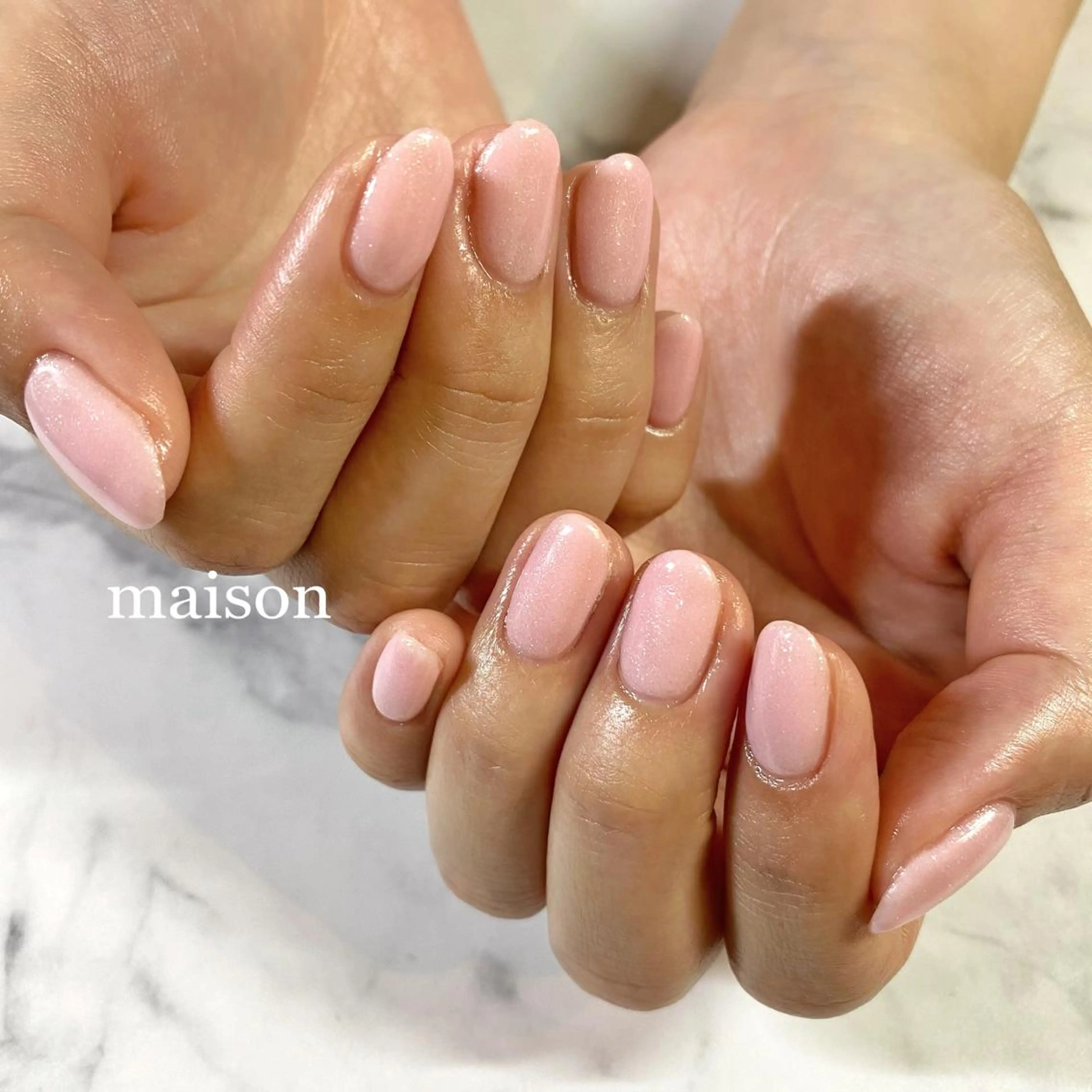 ネイル ラメ(グリッター) ハンドネイル ISHIHARA KANAのネイルデザイン