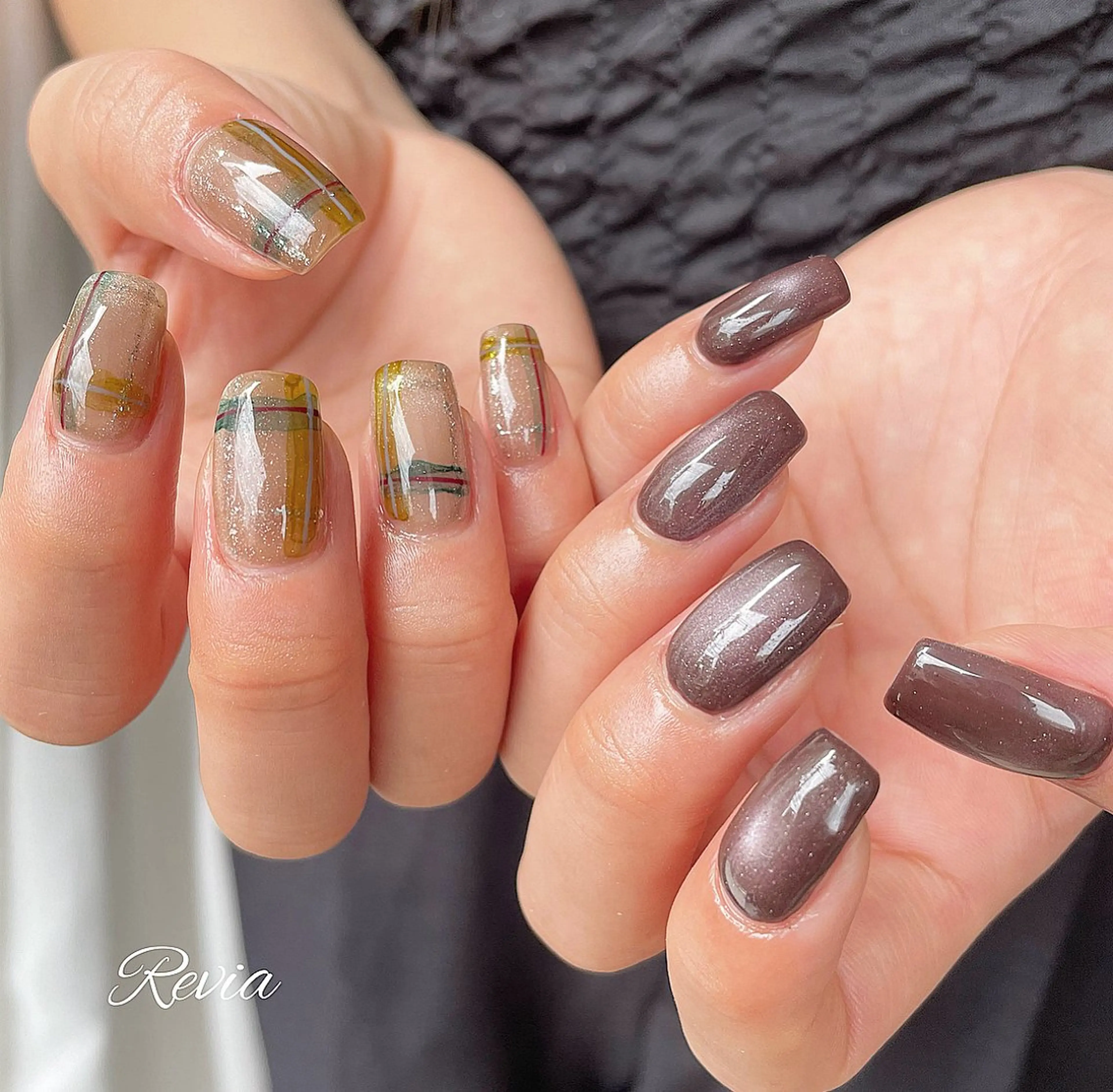 ネイル ハンドネイル revia所属・ERI Nailistのネイルデザイン