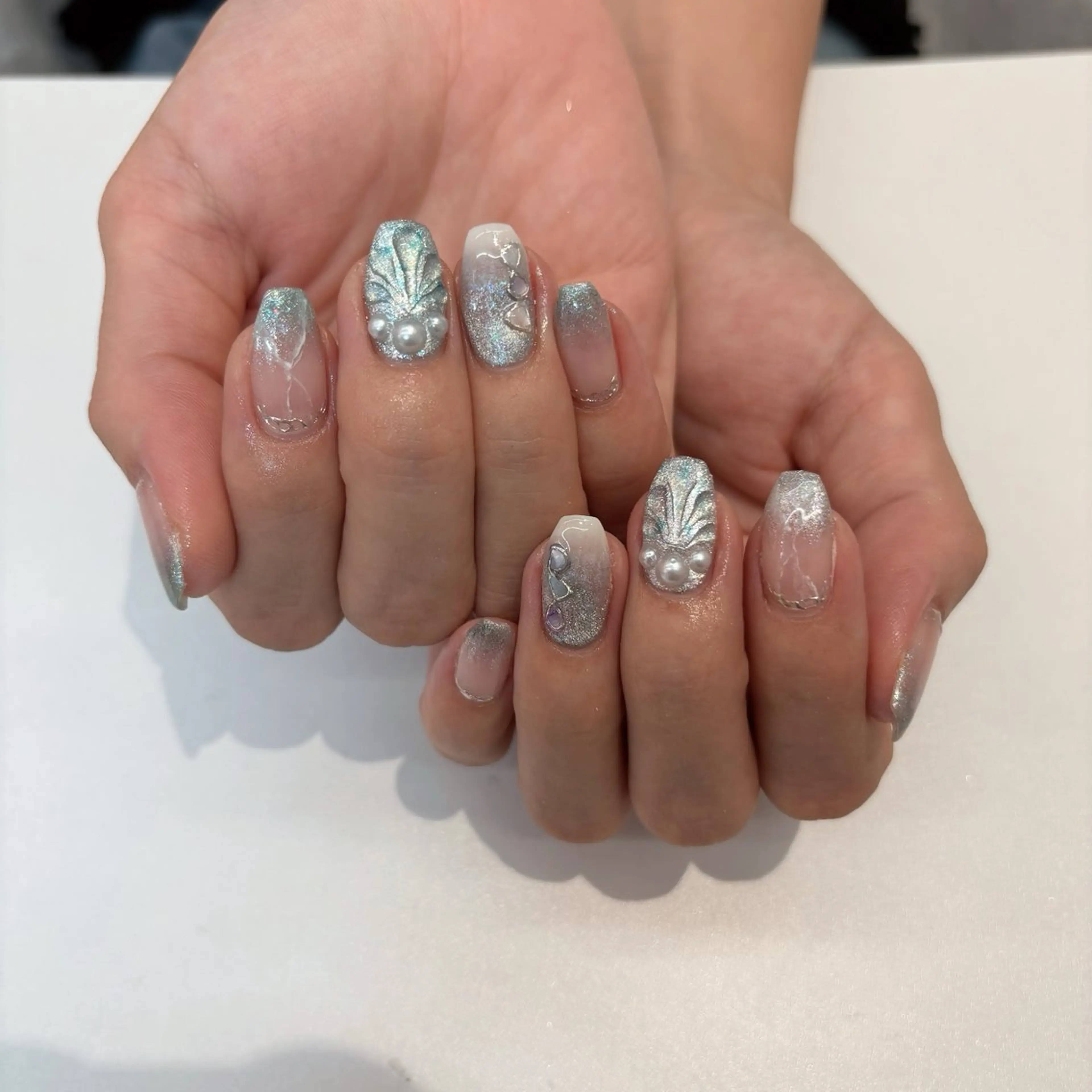 ネイル ハンドネイル M's Beautysalon所属・M's 新小岩  Yunaのマツエク・マツパデザイン