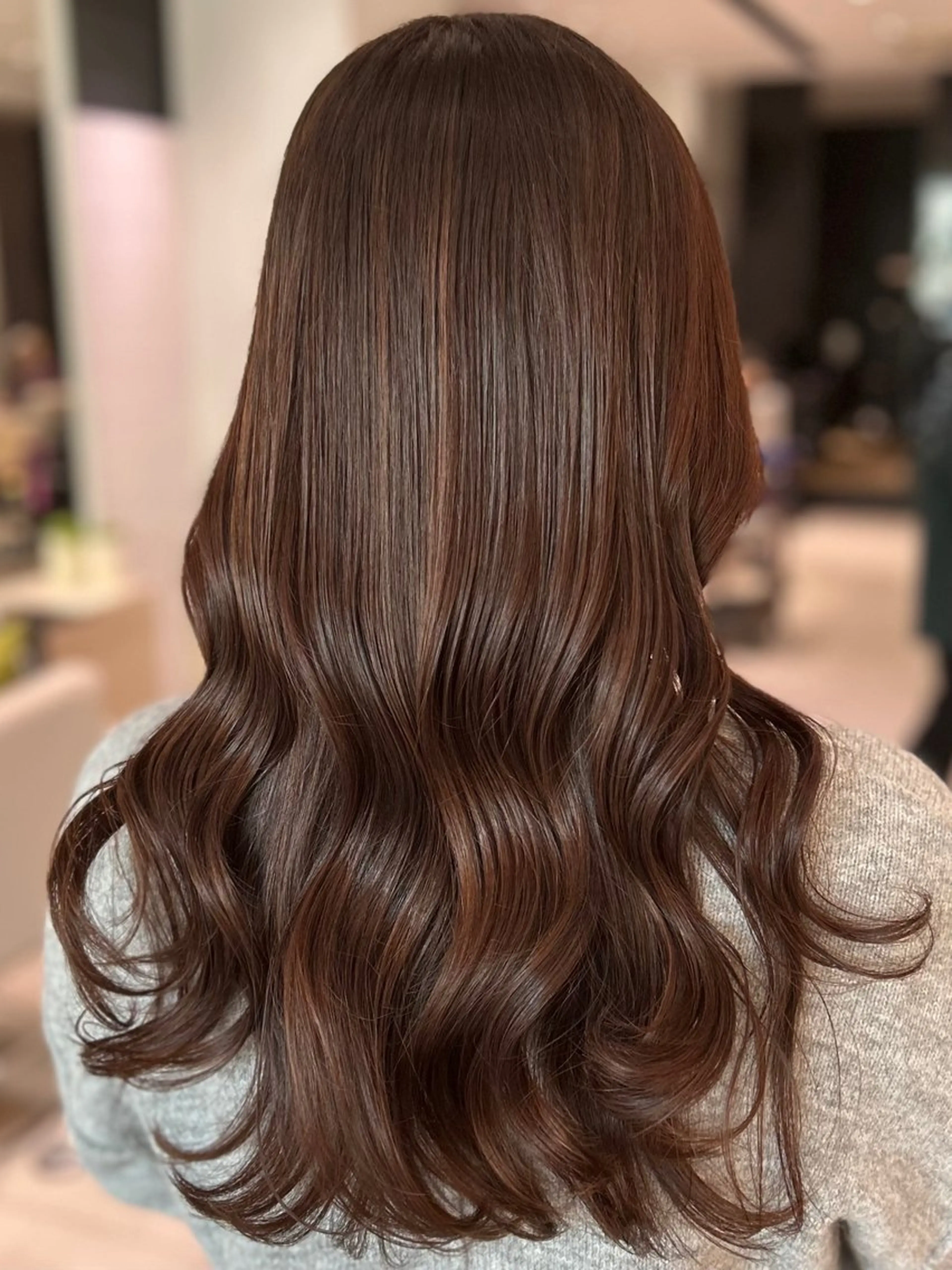 ロング ヘアカラー 艶カラーリスト 🌈銀座🌈牛込萌香のヘアスタイル