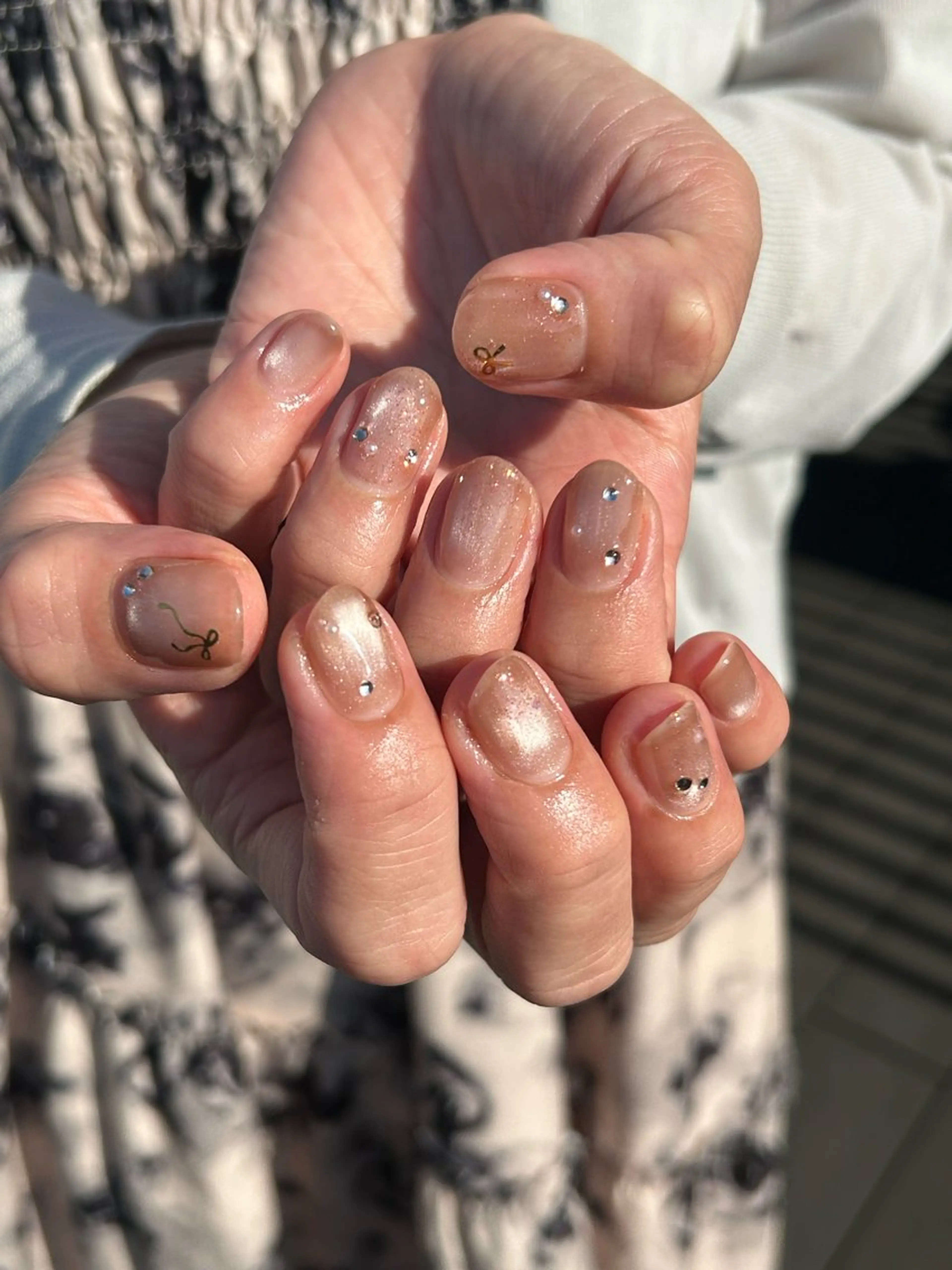 ネイル ハンドネイル Mana  🫧 パラジェル⌇自由が丘のネイルデザイン