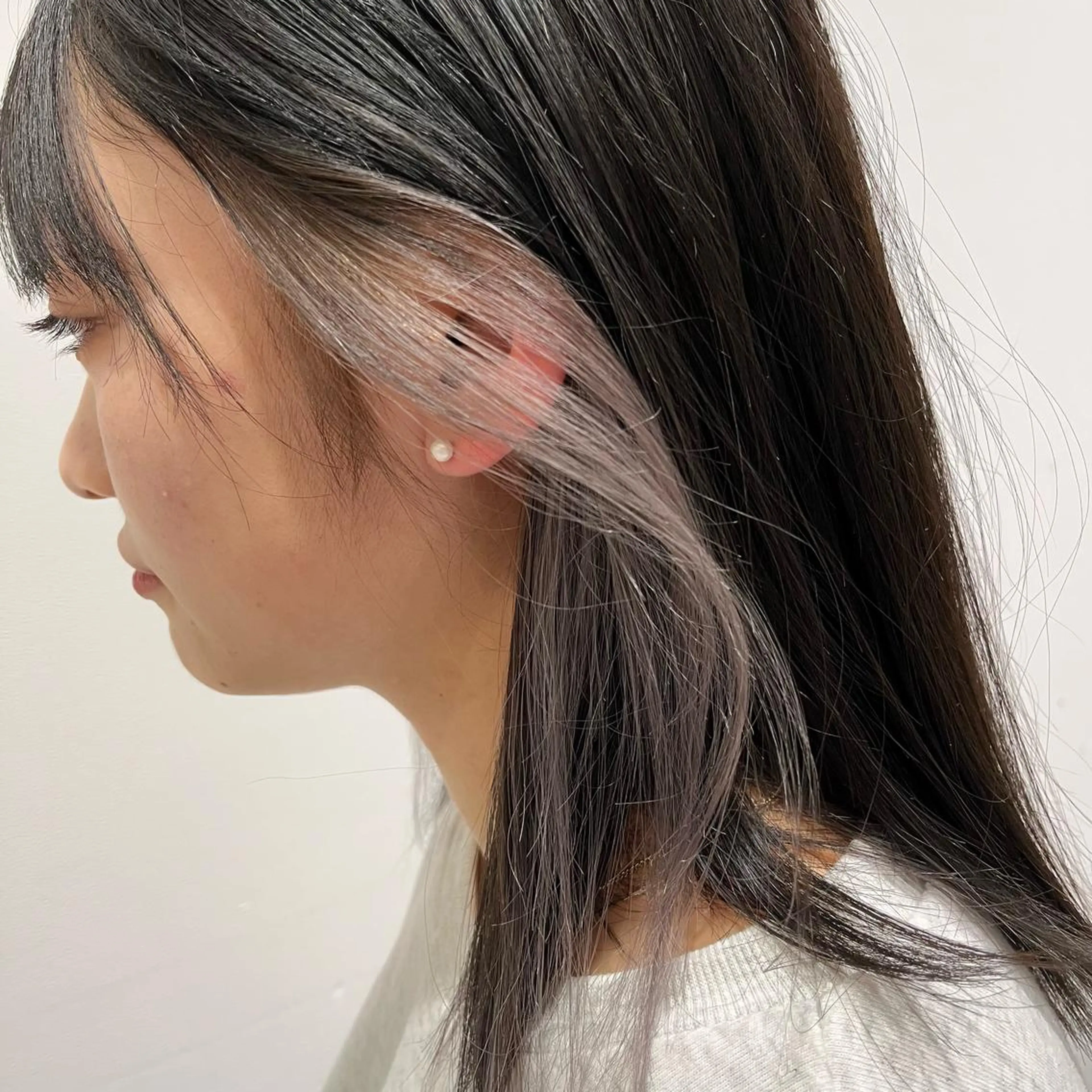 レディース限定！　インナーカラーの写真