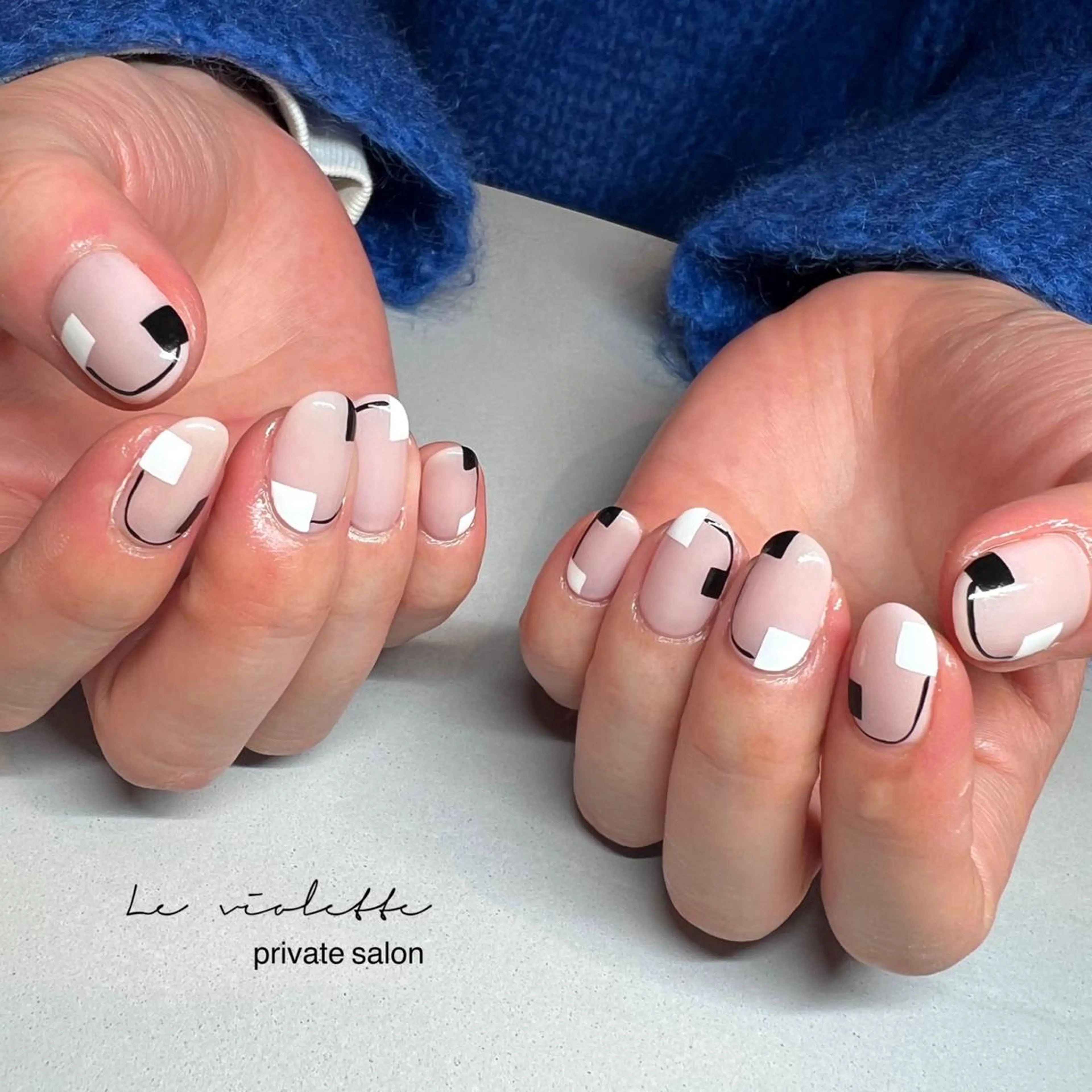 ネイル ハンドネイル le violette所属・le violetteのネイルデザイン