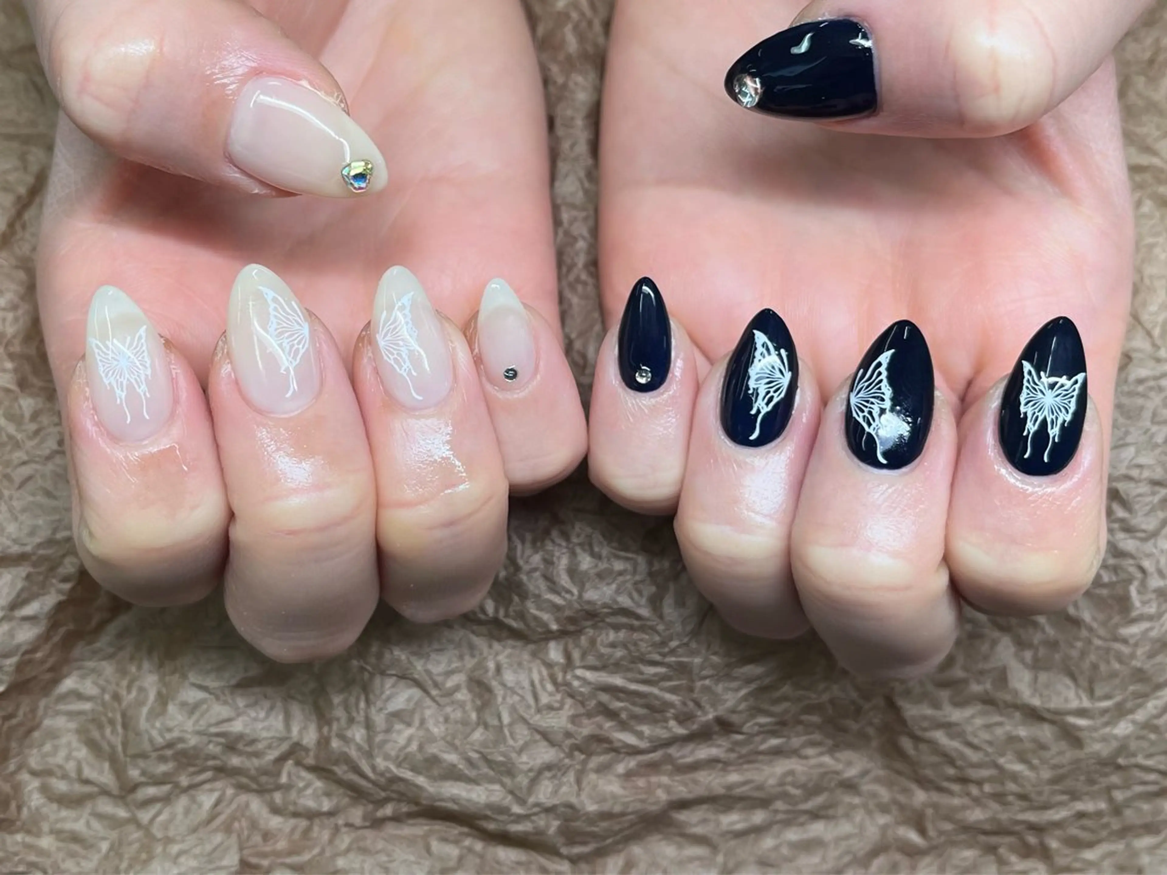 ネイル 持ち込み ワンカラーネイル ワンホンネイル 冬ネイル クリスマス ToliyDeliy Nail Salonのネイルデザイン