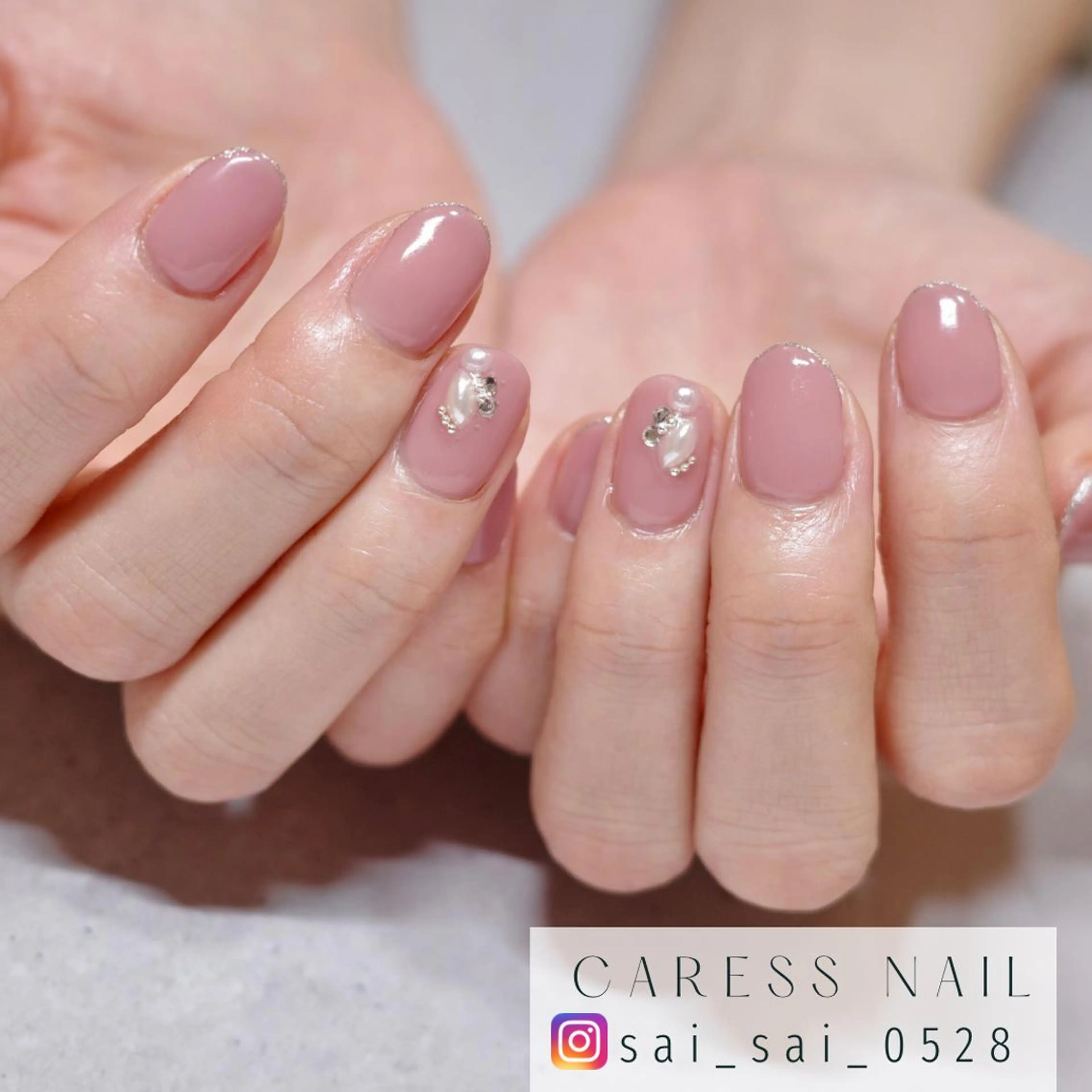 ネイル caress  nail カレスネイル　代々木上原所属・カレスネイル さいのネイルデザイン