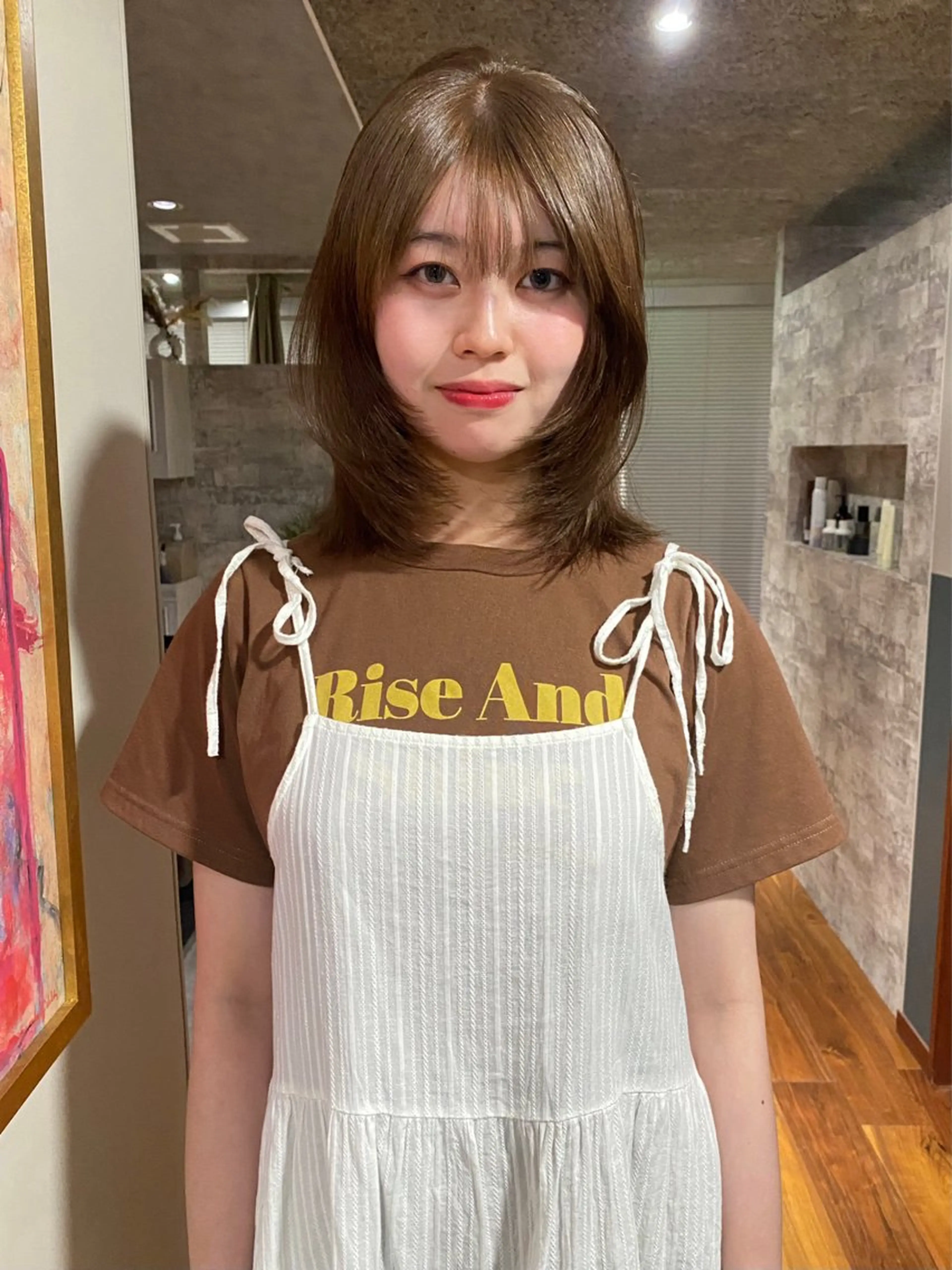 ショート カラー ブリーチ カット ヘアカラー トリートメント mai / linoah˚✧のヘアスタイル