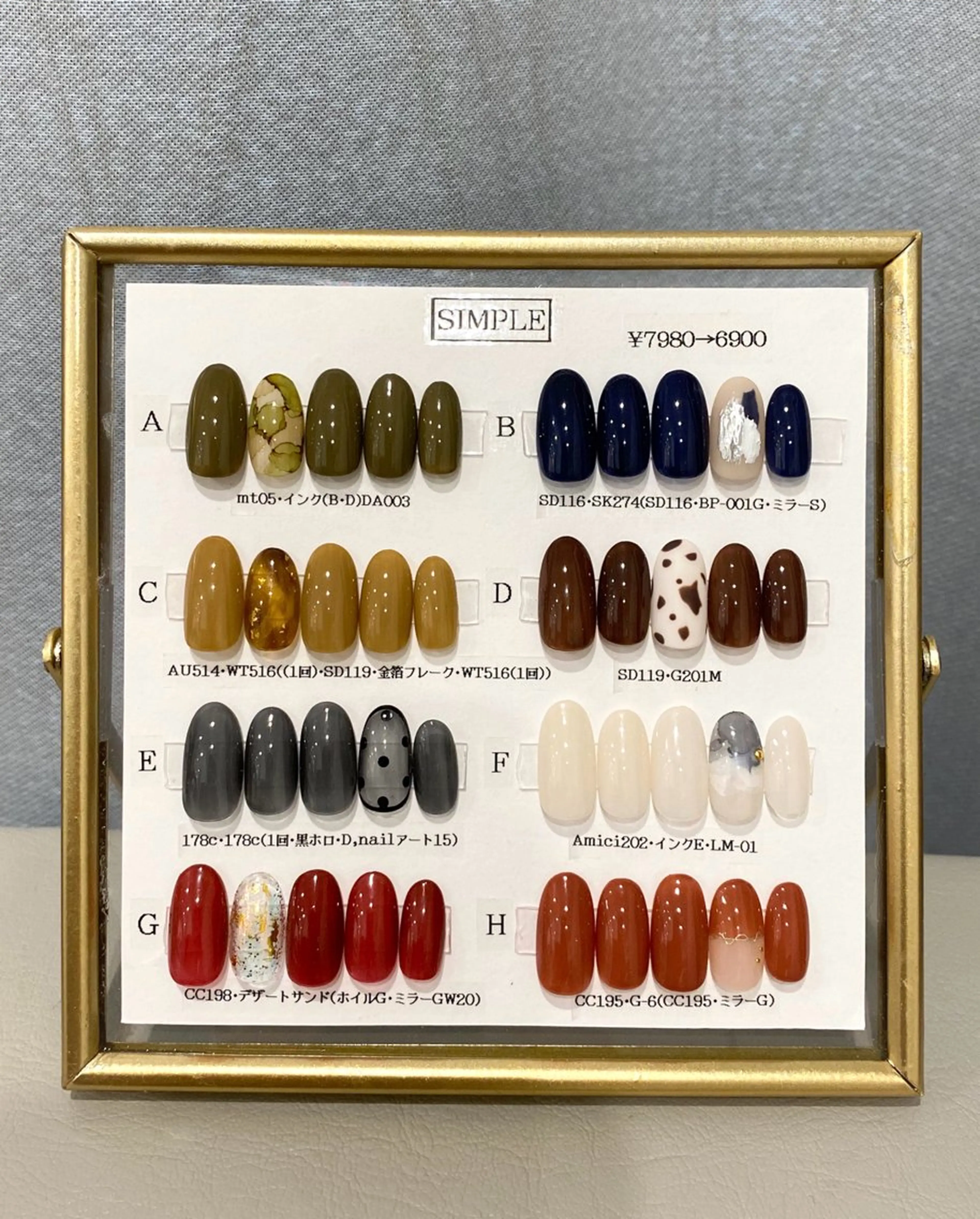 ネイル シンプルネイル Lulua nozomiのネイルデザイン