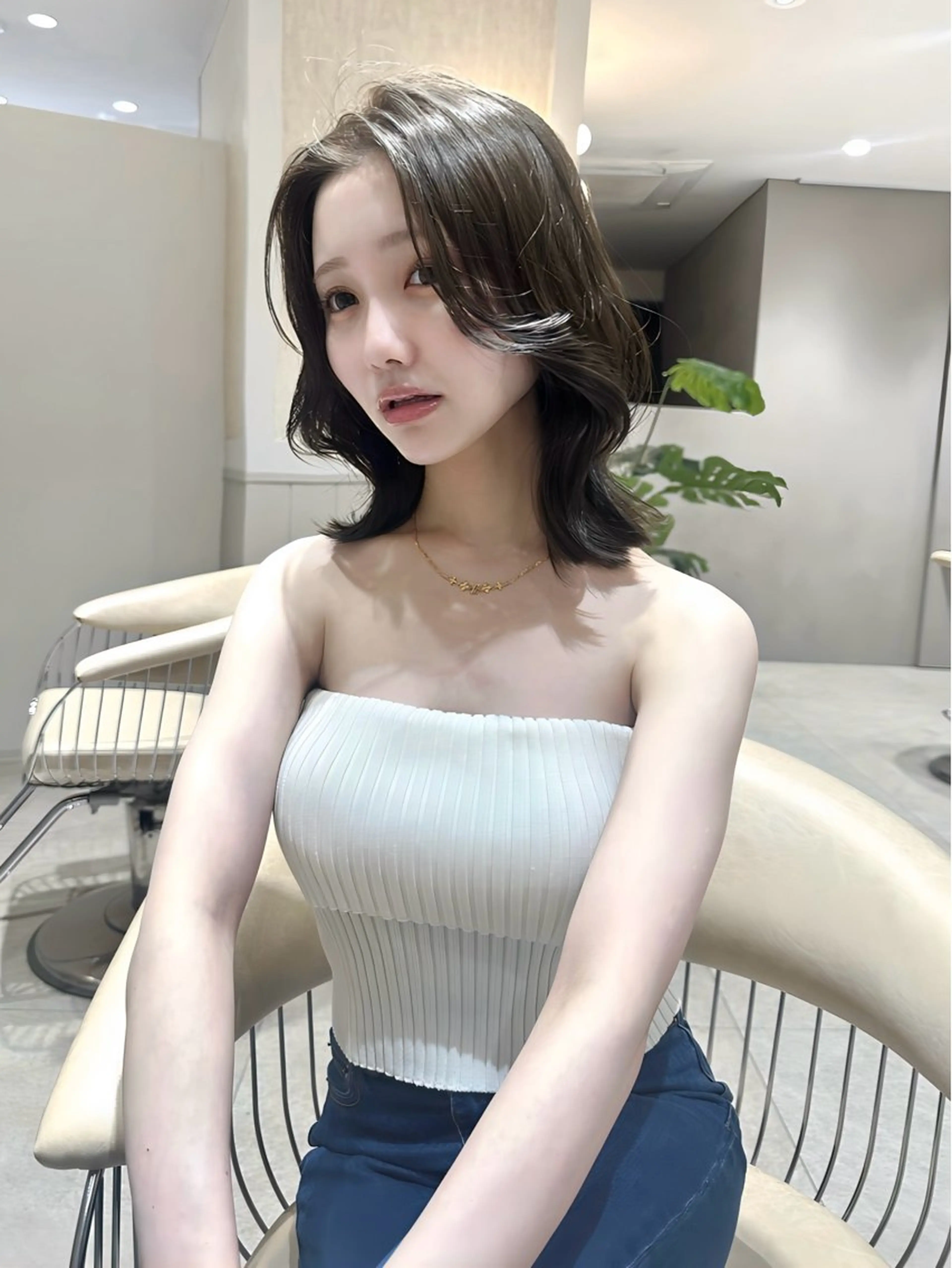 ミディアム ♡Yoshino♡ 色っぽトレンドヘアのヘアスタイル