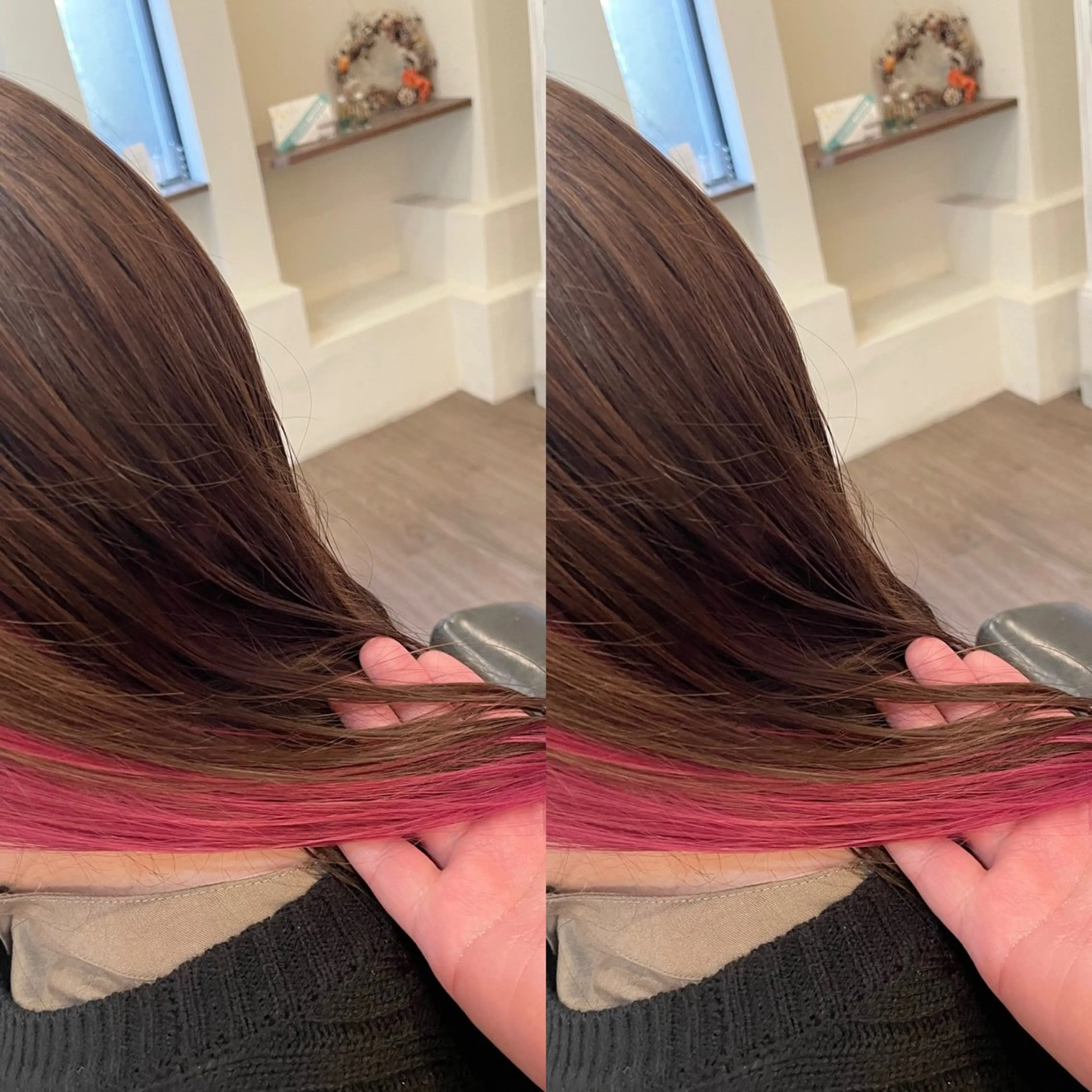 カラー ブリーチ インナーカラー Hair make VERDA所属・富永 憲一郎のヘアスタイル