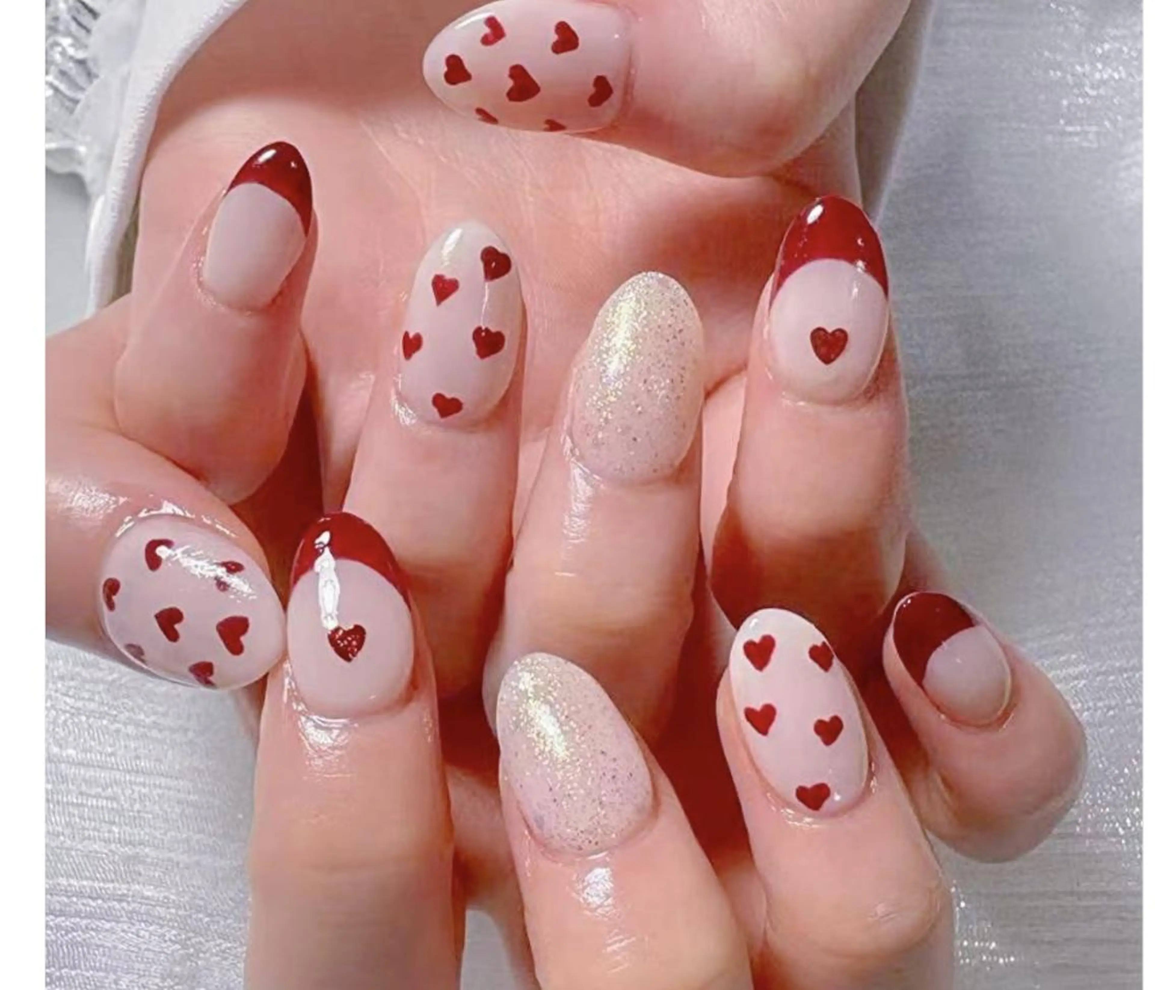 【秋冬定額イベントデザインネイル￥7980の写真