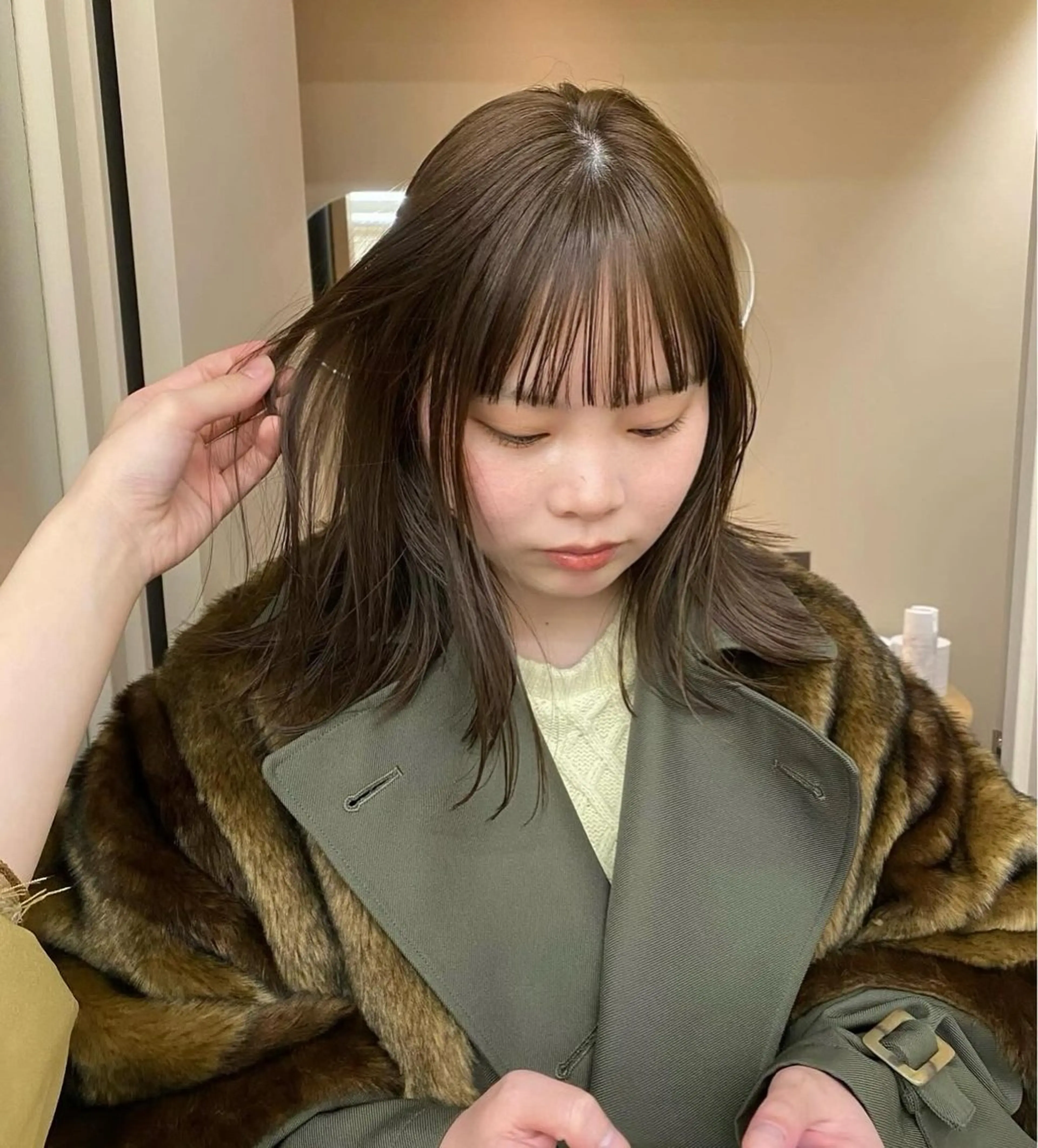 【7・8月限定】 🎀透明感カラー➕外部補修トリートメント✨の写真