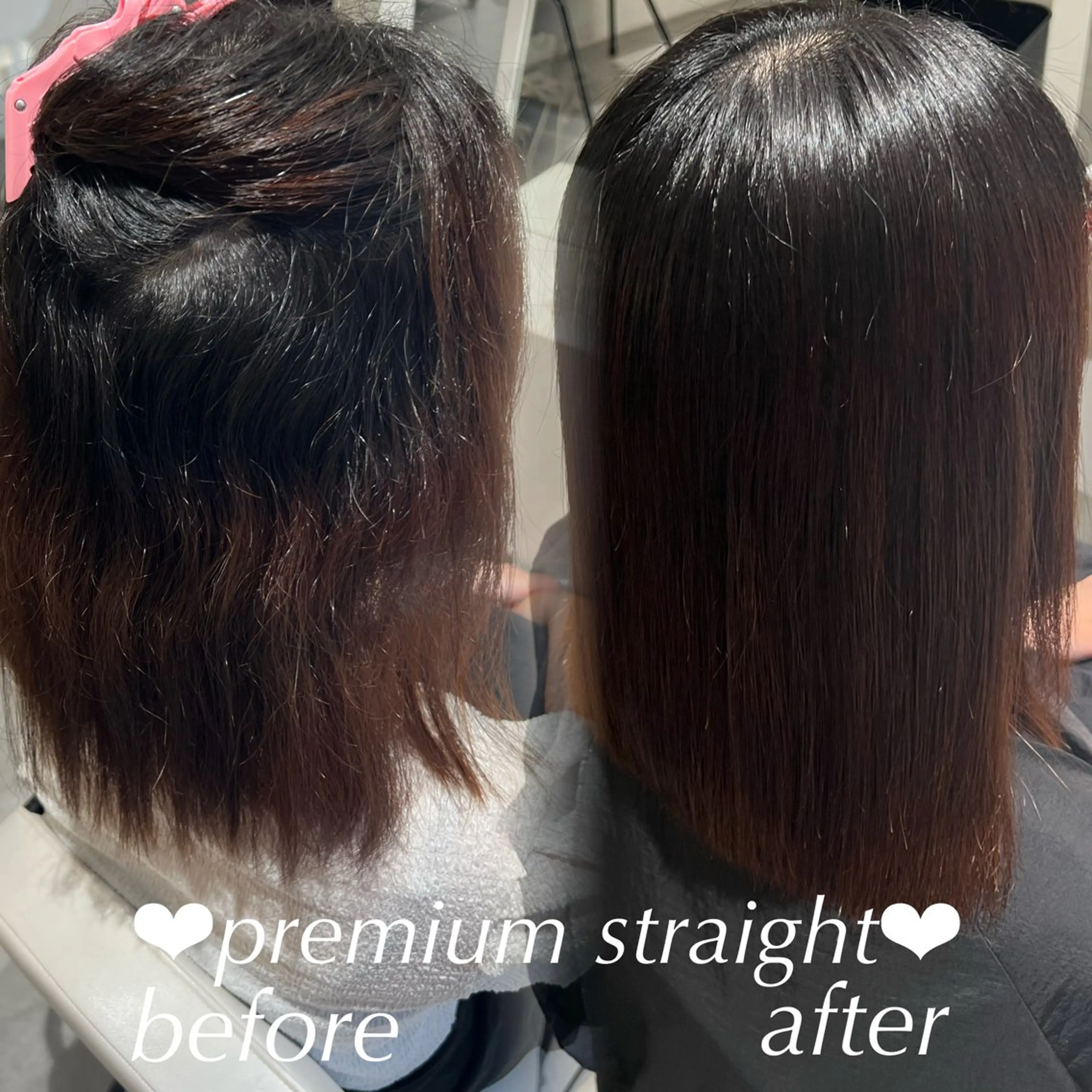 セミロング 韓国透明感カラー 🫧SHIHO🫧のヘアスタイル