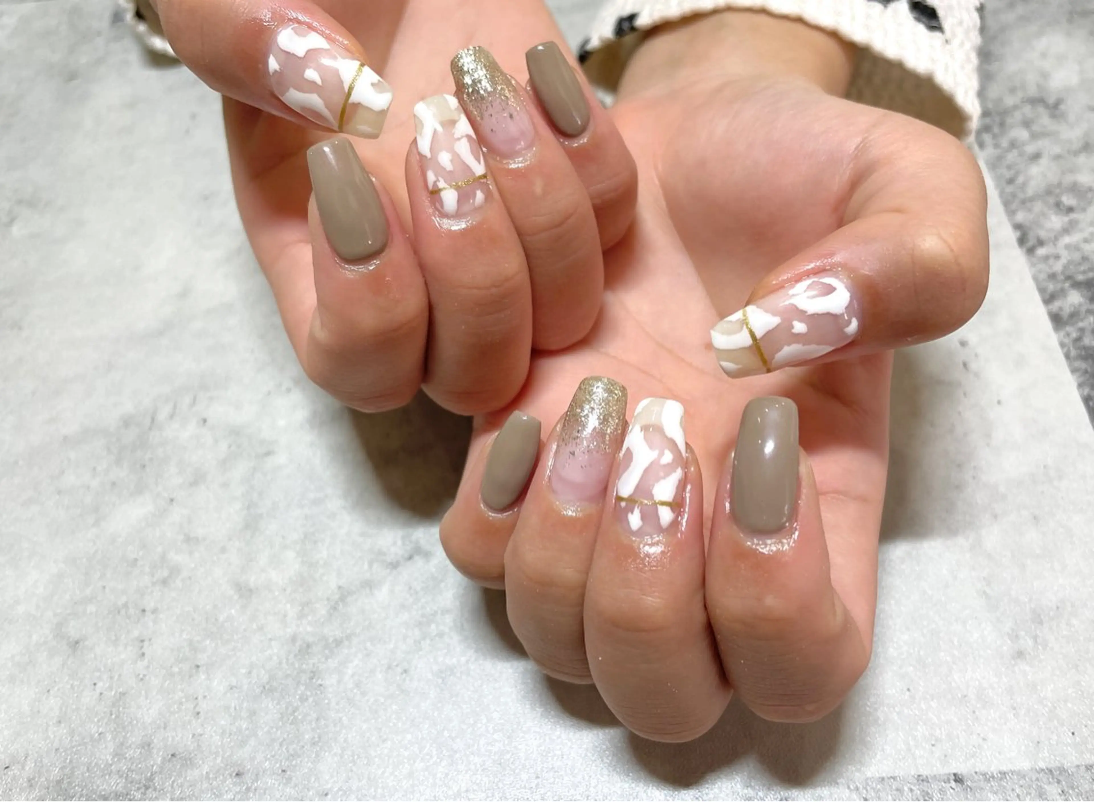 ネイル ハンドネイル Neige所属・Neige 𓂃 aiのネイルデザイン