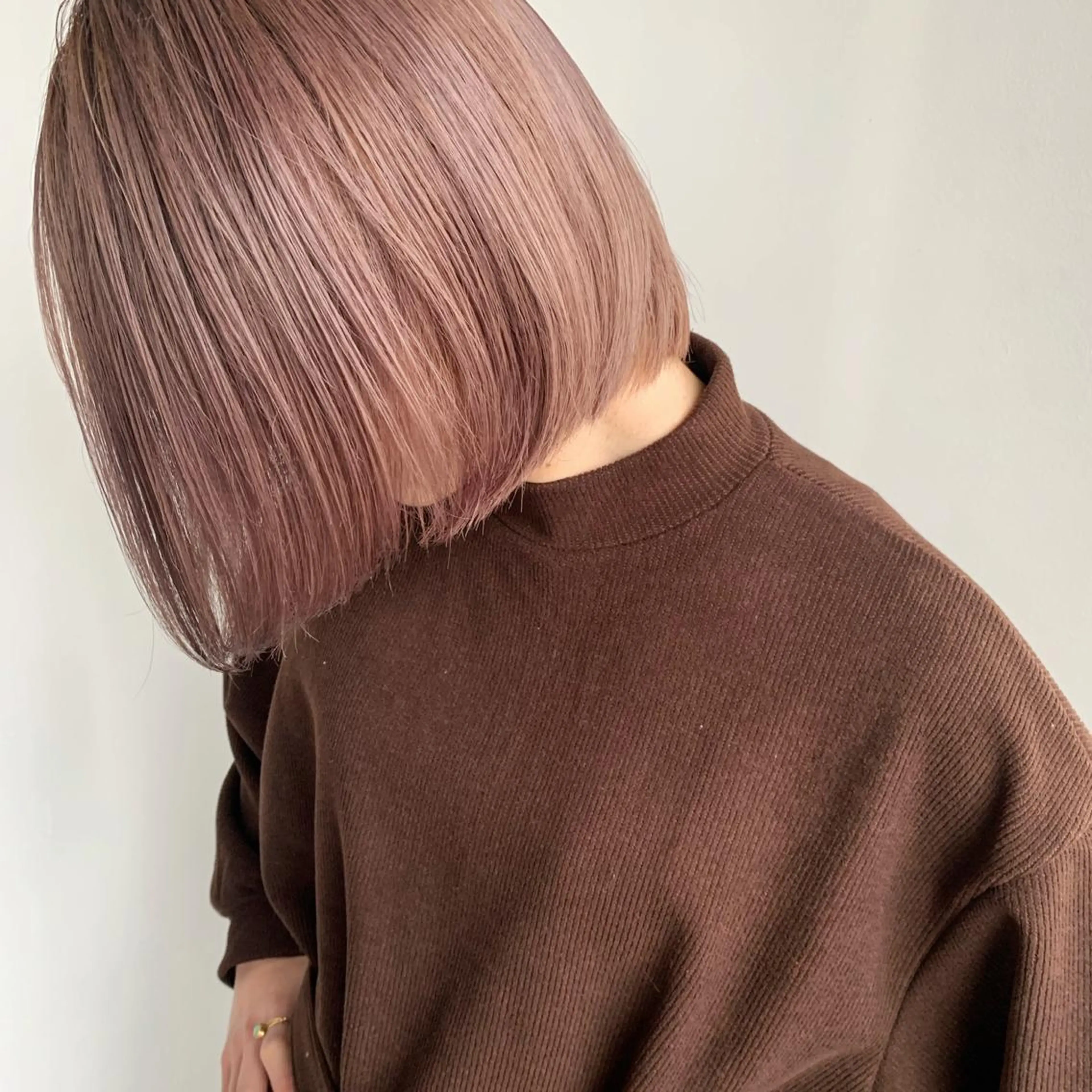 ✨オリジナル似合わせカット+ブリーチなしでも柔らか透明感カラー✨ミニモ学割の写真