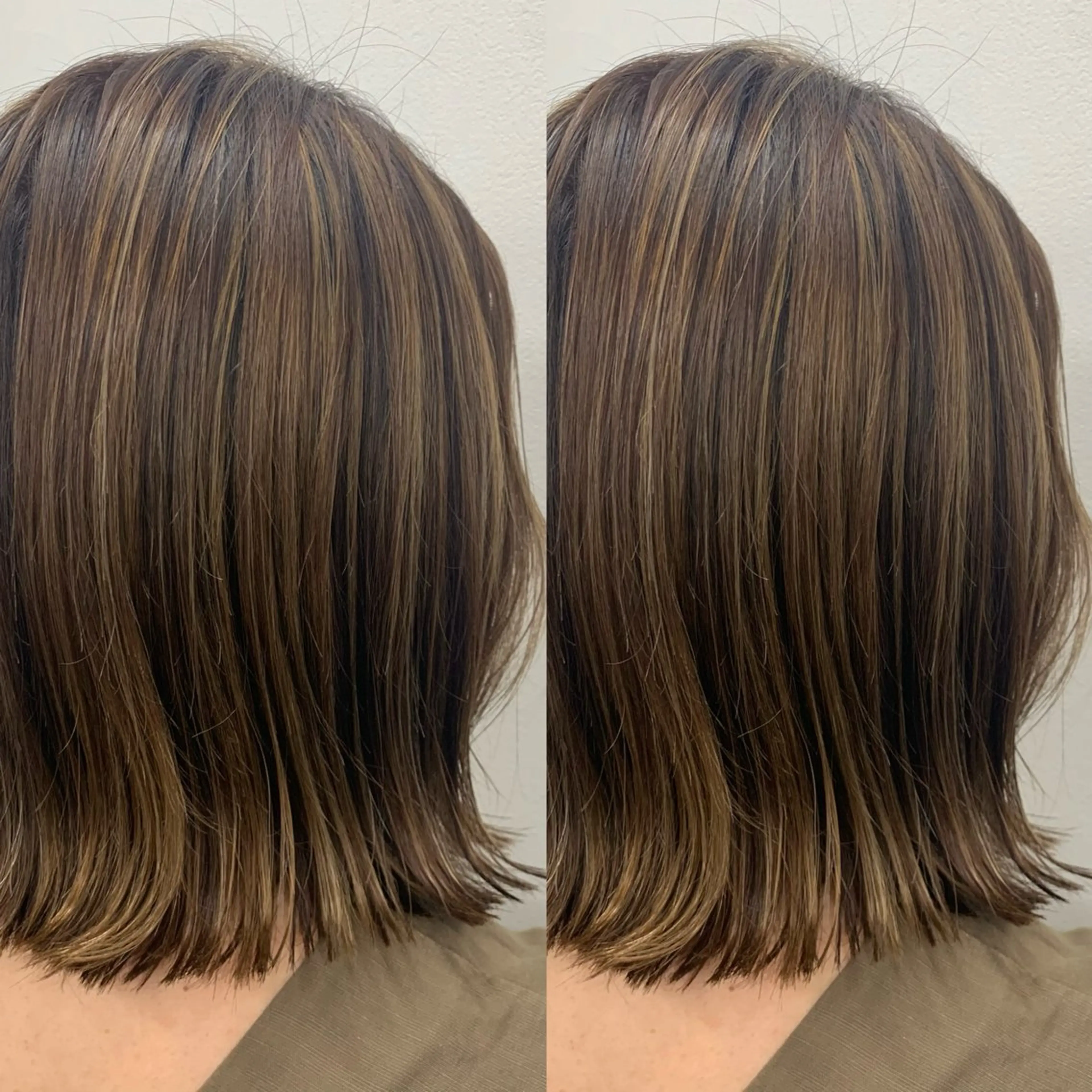 ミディアム ブリーチ無しカラー✨ 美鈴のヘアスタイル