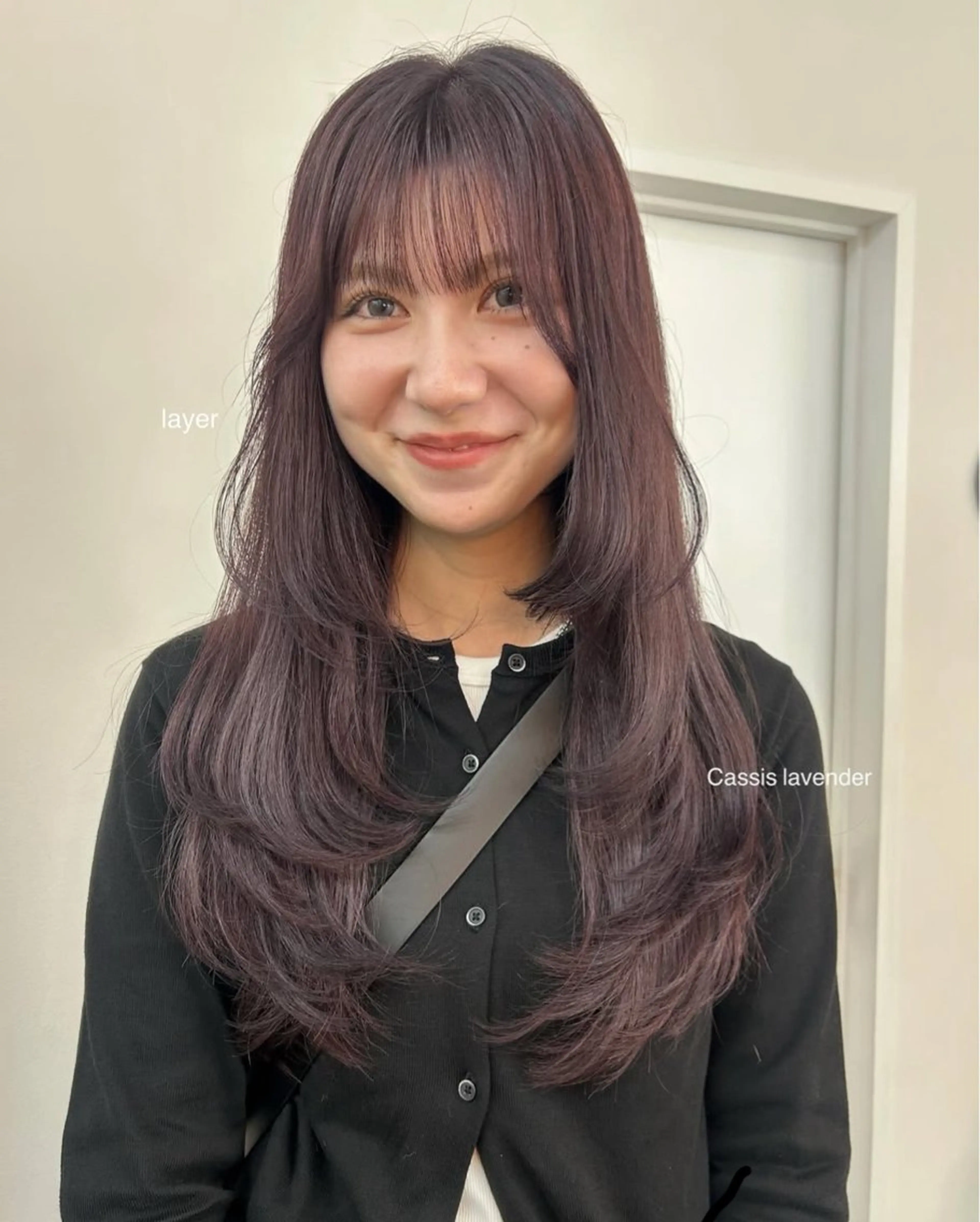 ロング カラー ヘアカラー トリートメント tomu/天神大名/ 透明感カラー🐴のヘアスタイル