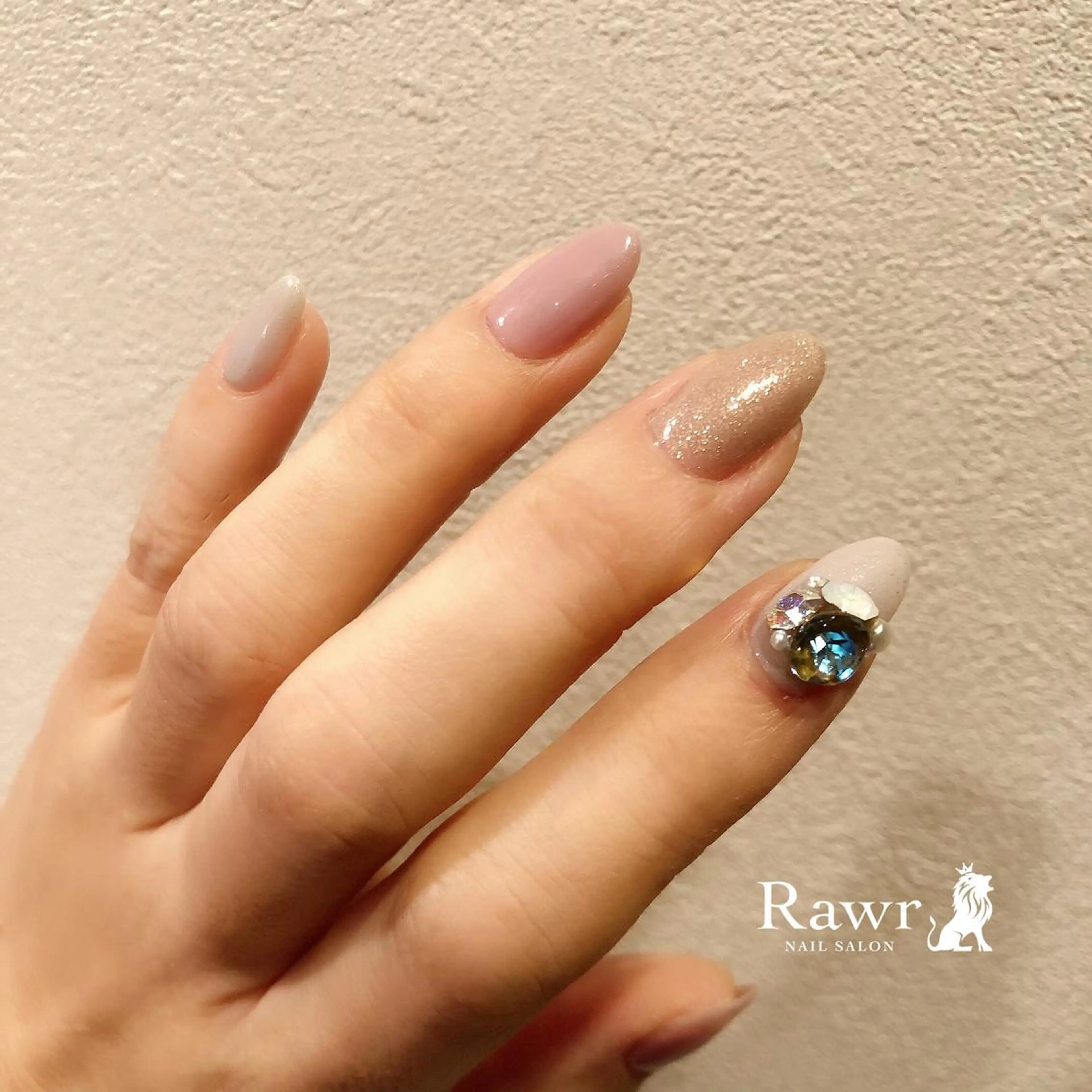 ネイル ハンドネイル Rawr / saoriのネイルデザイン