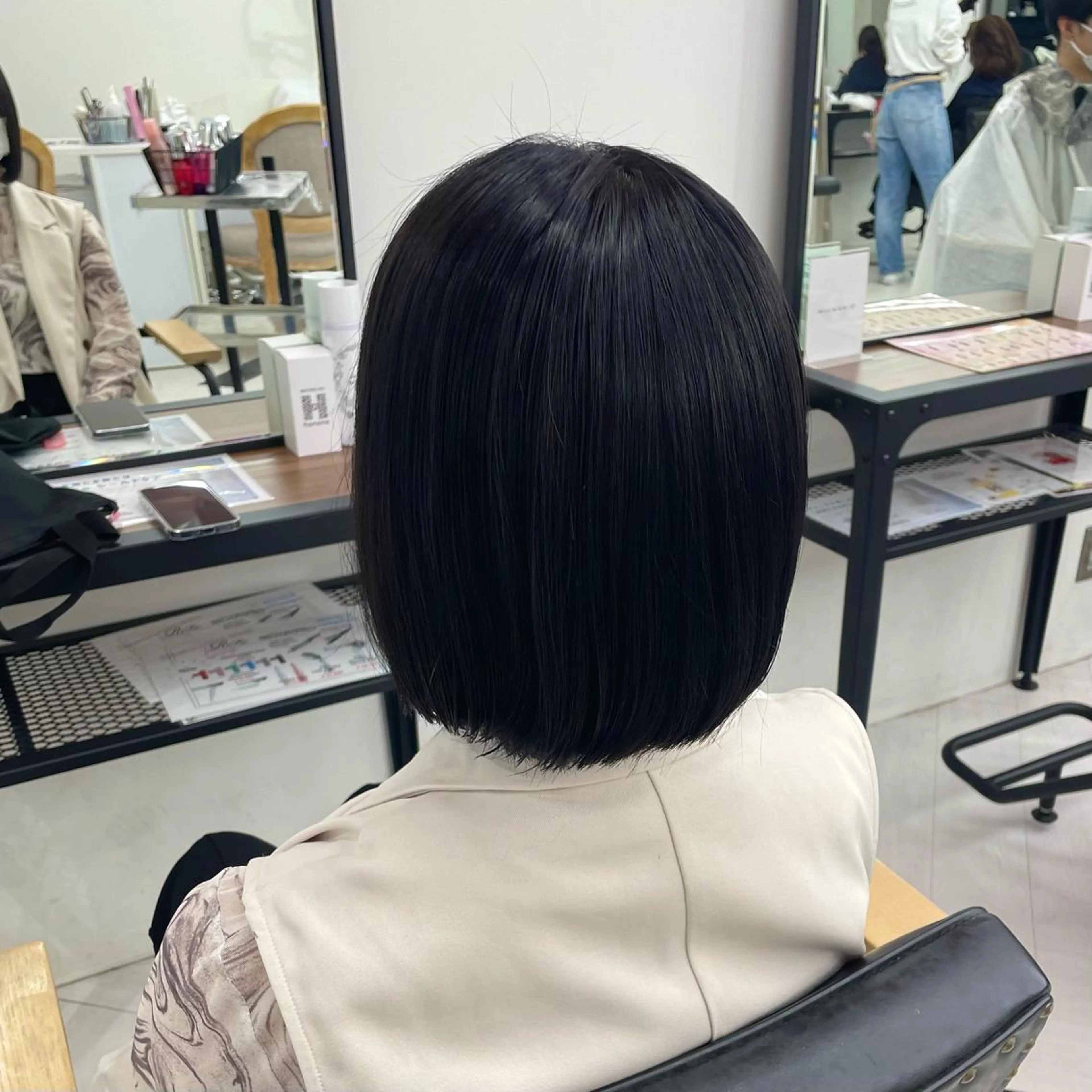 ロング カラー パーマ ヘアアレンジ メンズ キッズ ネイル マツエク・マツパ アイブロウ mona/ ストレートスタイル✨のヘアスタイル