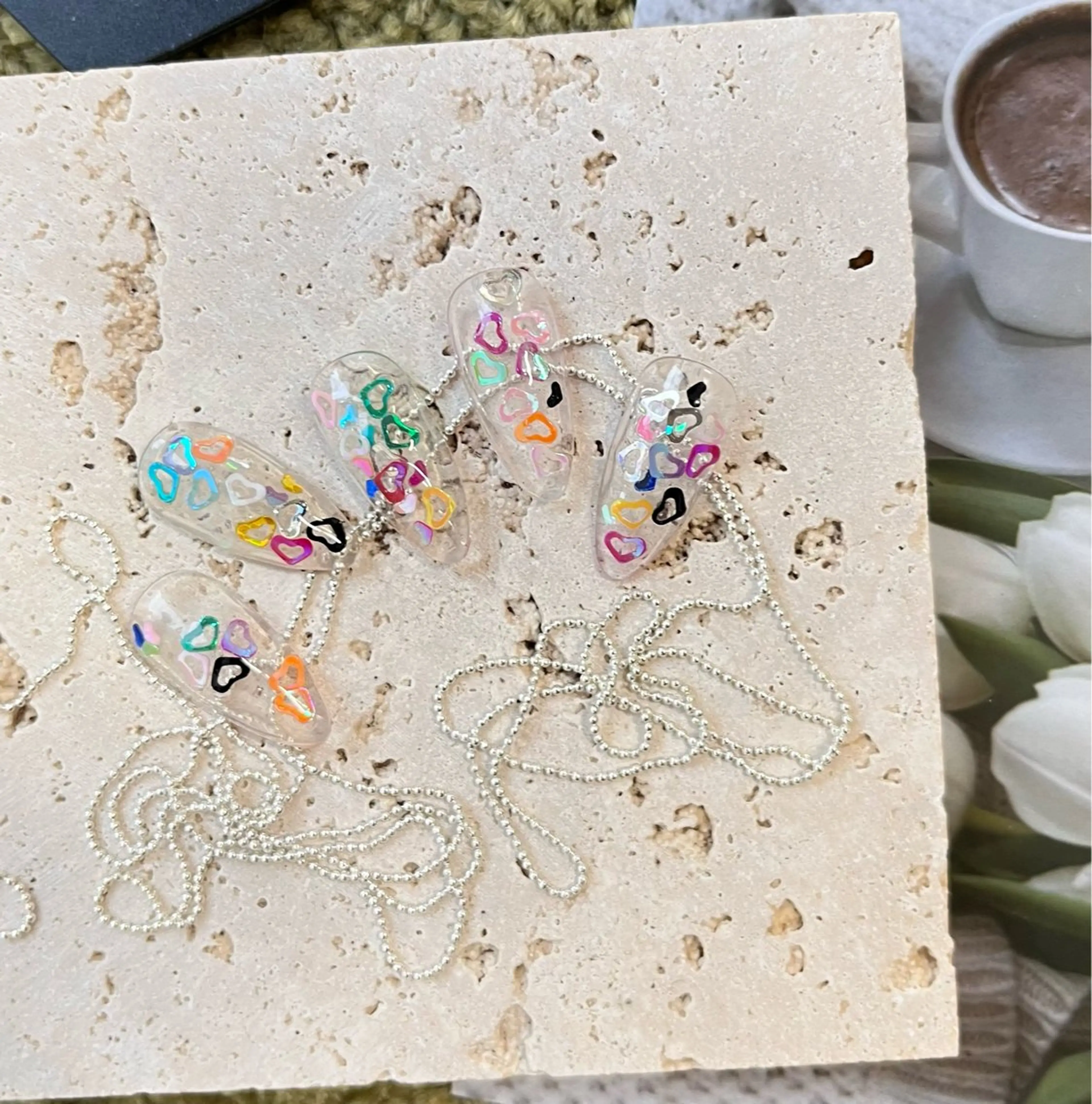 ネイル ハート ToliyDeliy Nail Salonのネイルデザイン