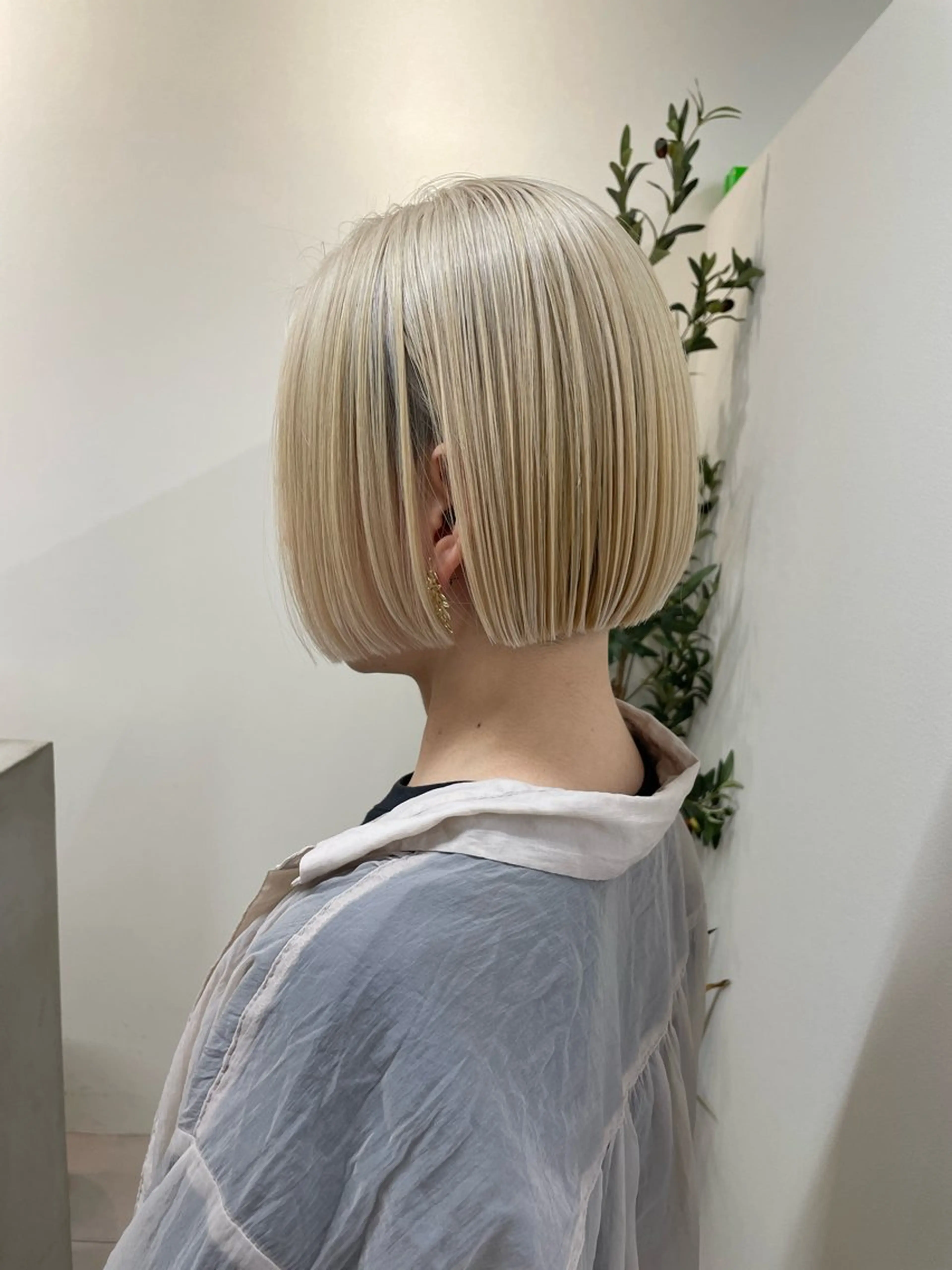 ショート カット ヘアカラー トリートメント 安田 蓮のヘアスタイル