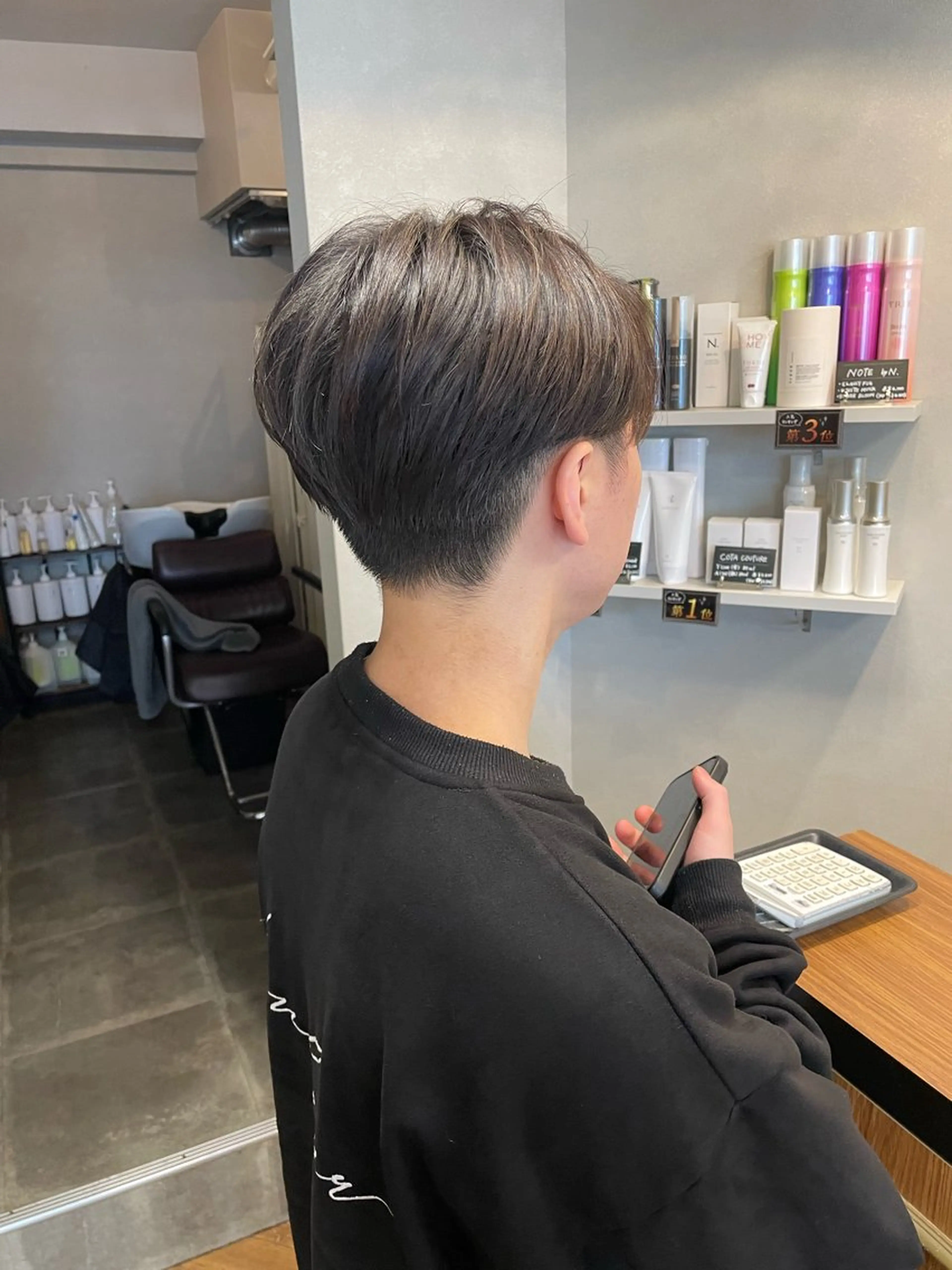 メンズ カット yukiho / 梅田美容室/レイヤーのヘアスタイル