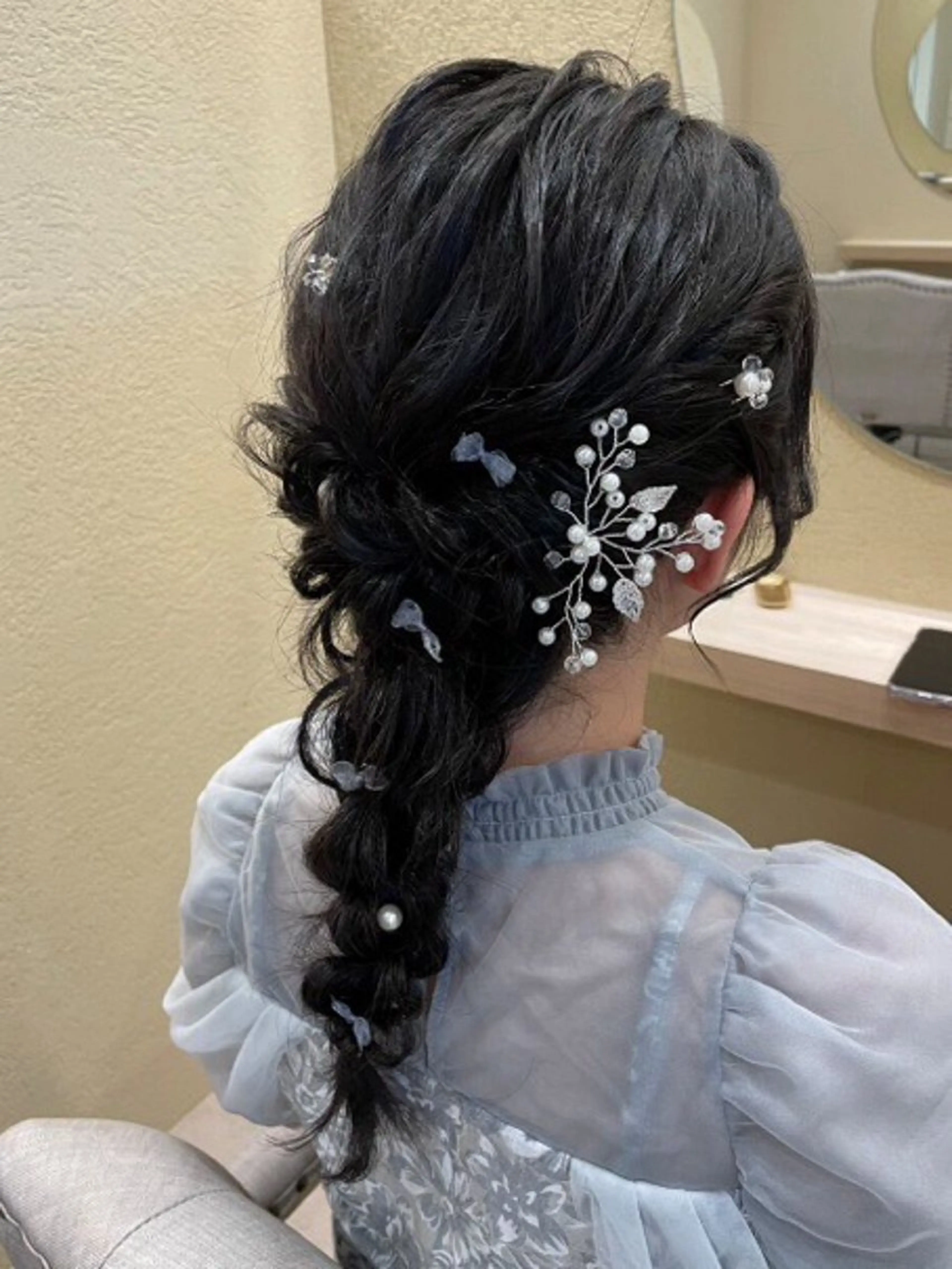 セミロング ヘアアレンジ Ranri(ランリ) 名駅/名古屋のヘアスタイル