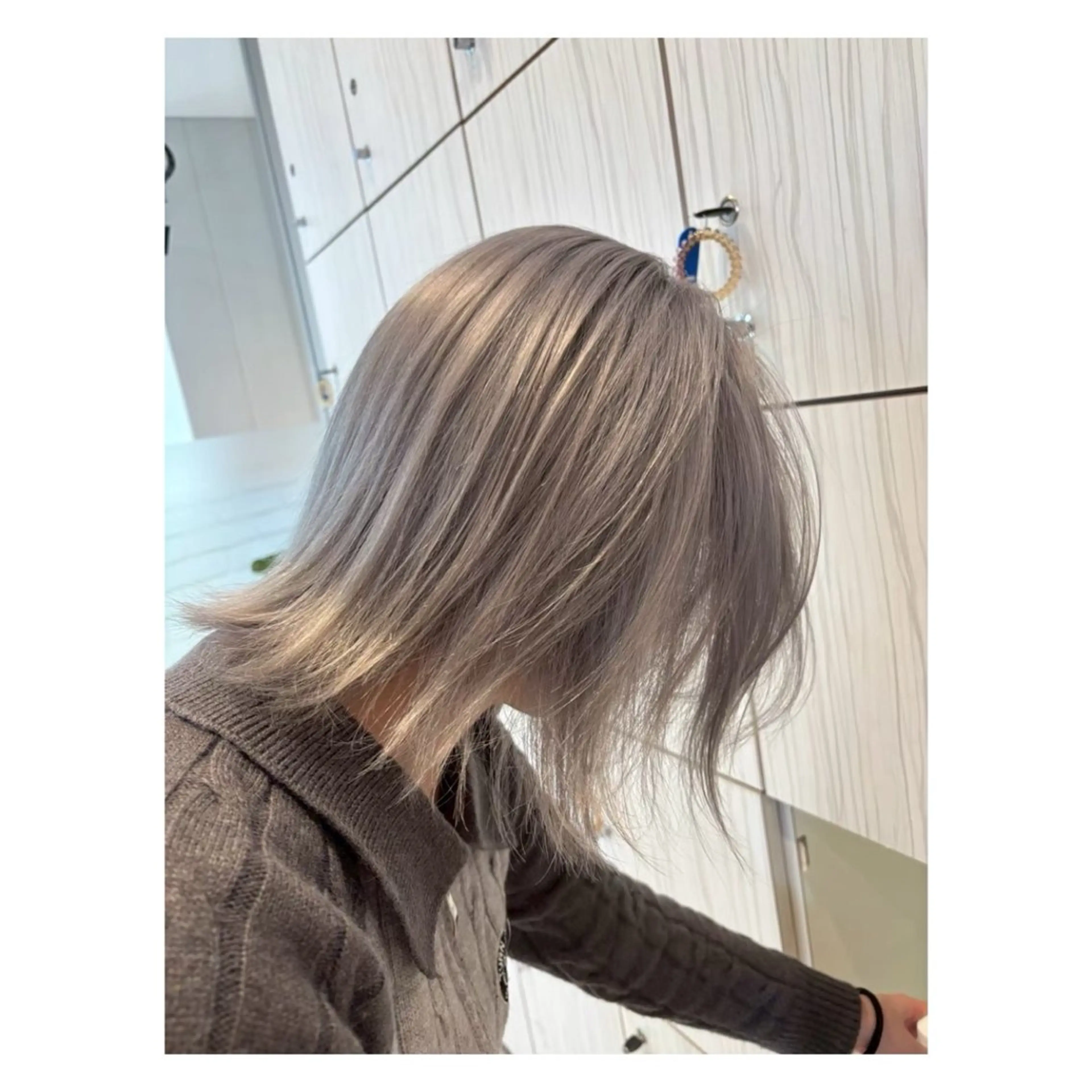 🐚トリプルカラー(ブリーチ2回)+カラー🐚の写真