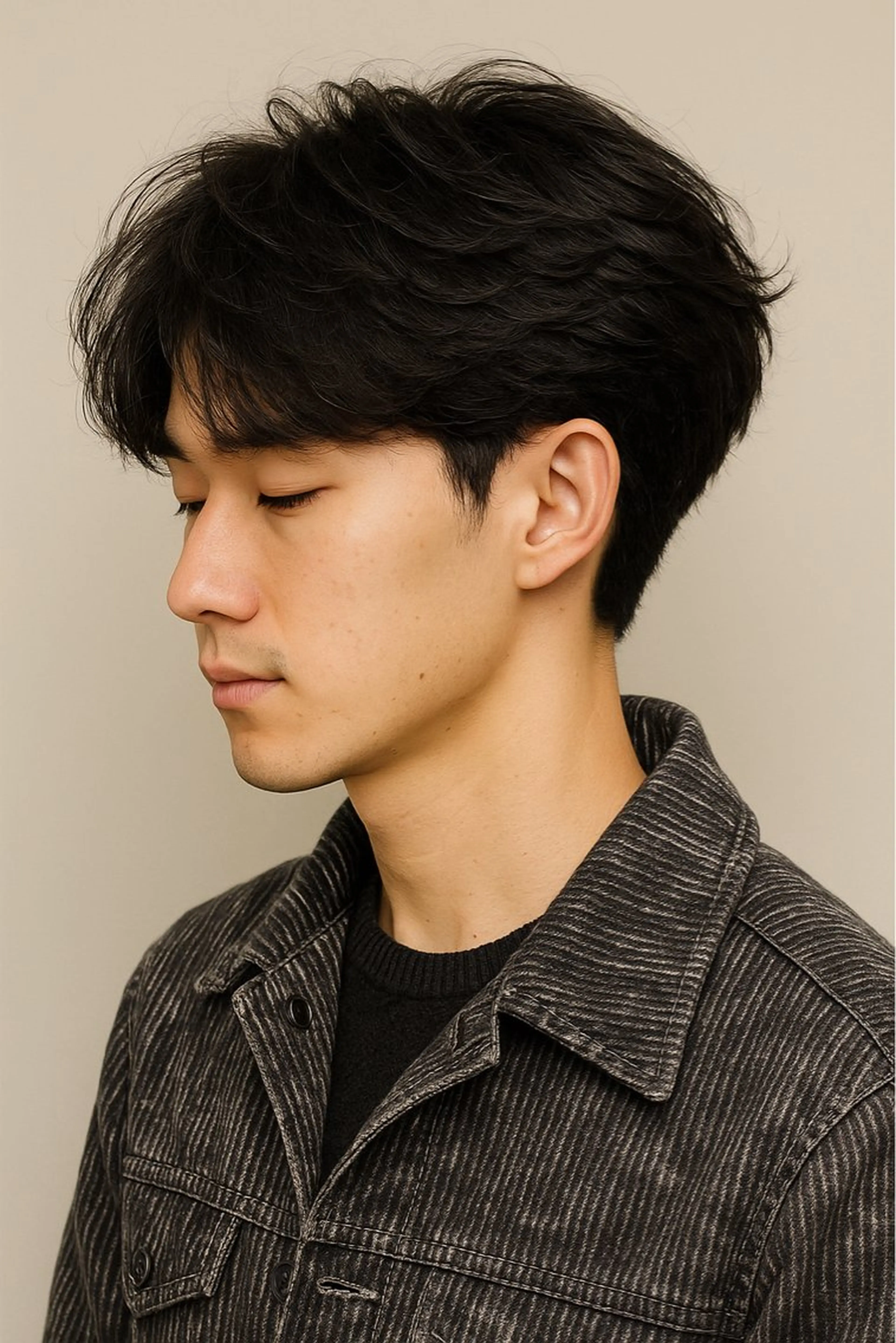 メンズ フェザーパーマ メンズパーマ カット 年間2000名担当◎ パーマ職人/仲原佑樹のヘアスタイル