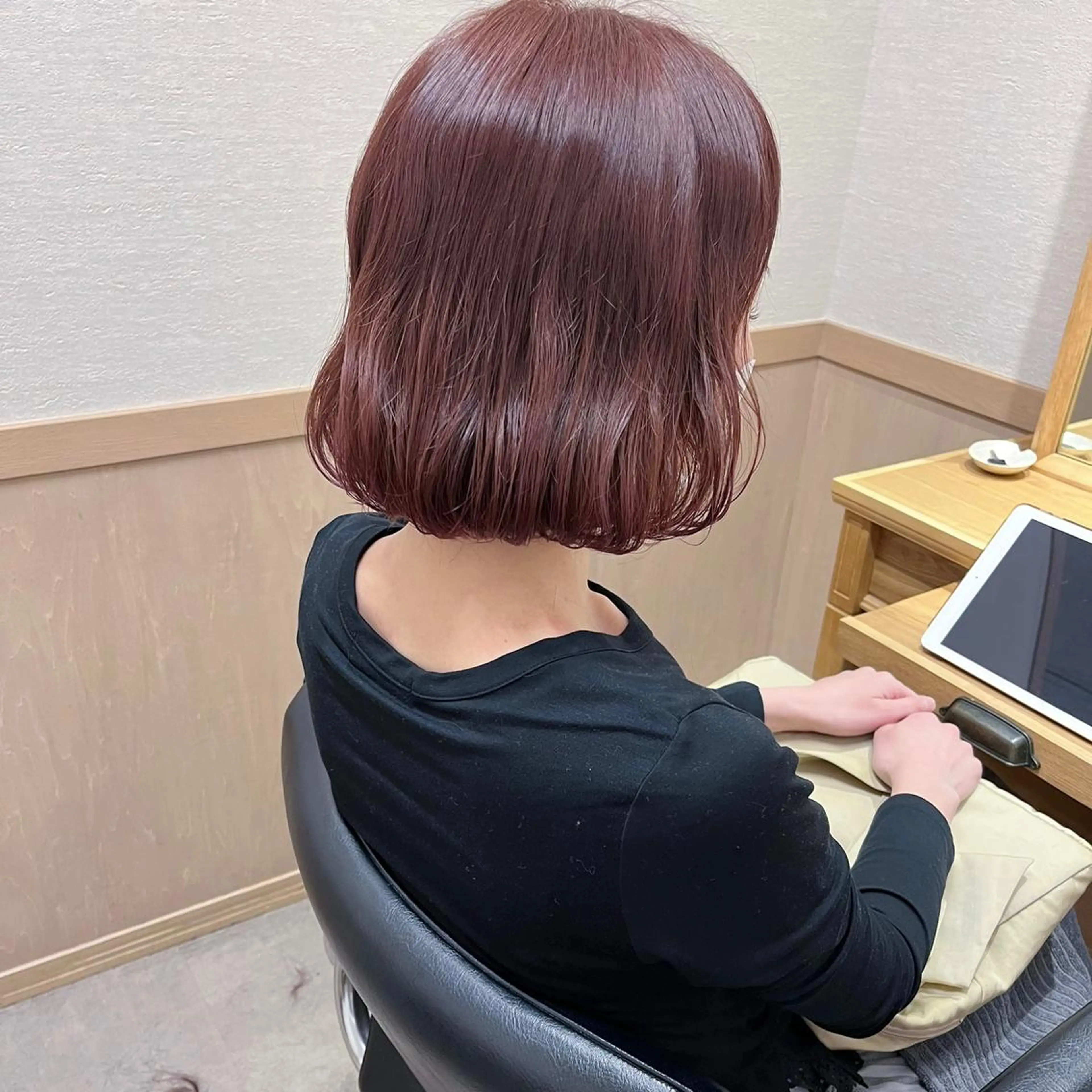 ミディアム カラー gotodayシェアサロン名古屋店所属・フリーランス美容師 mikaのヘアスタイル