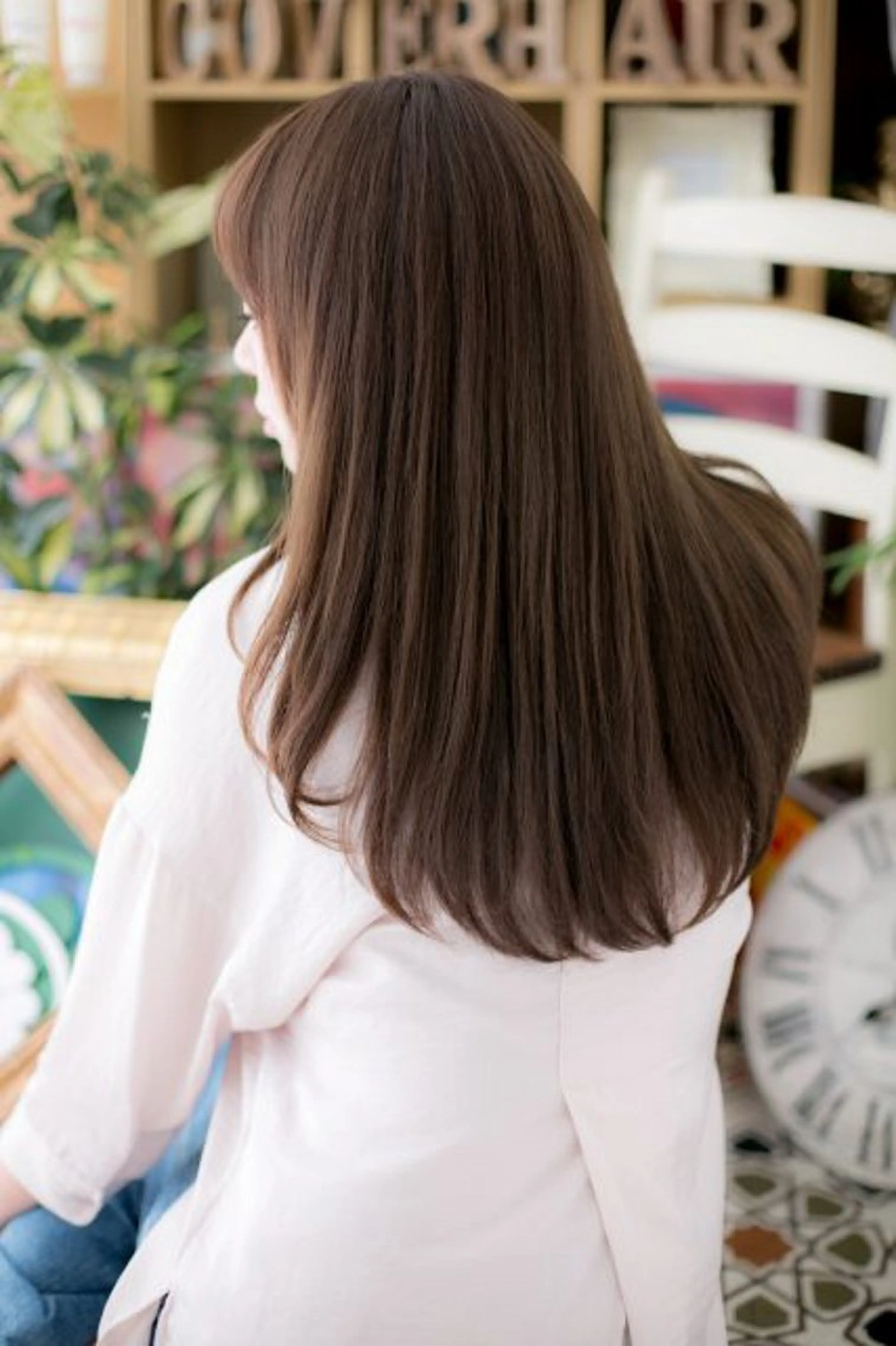 【艶髪】髪質改善カラーの写真