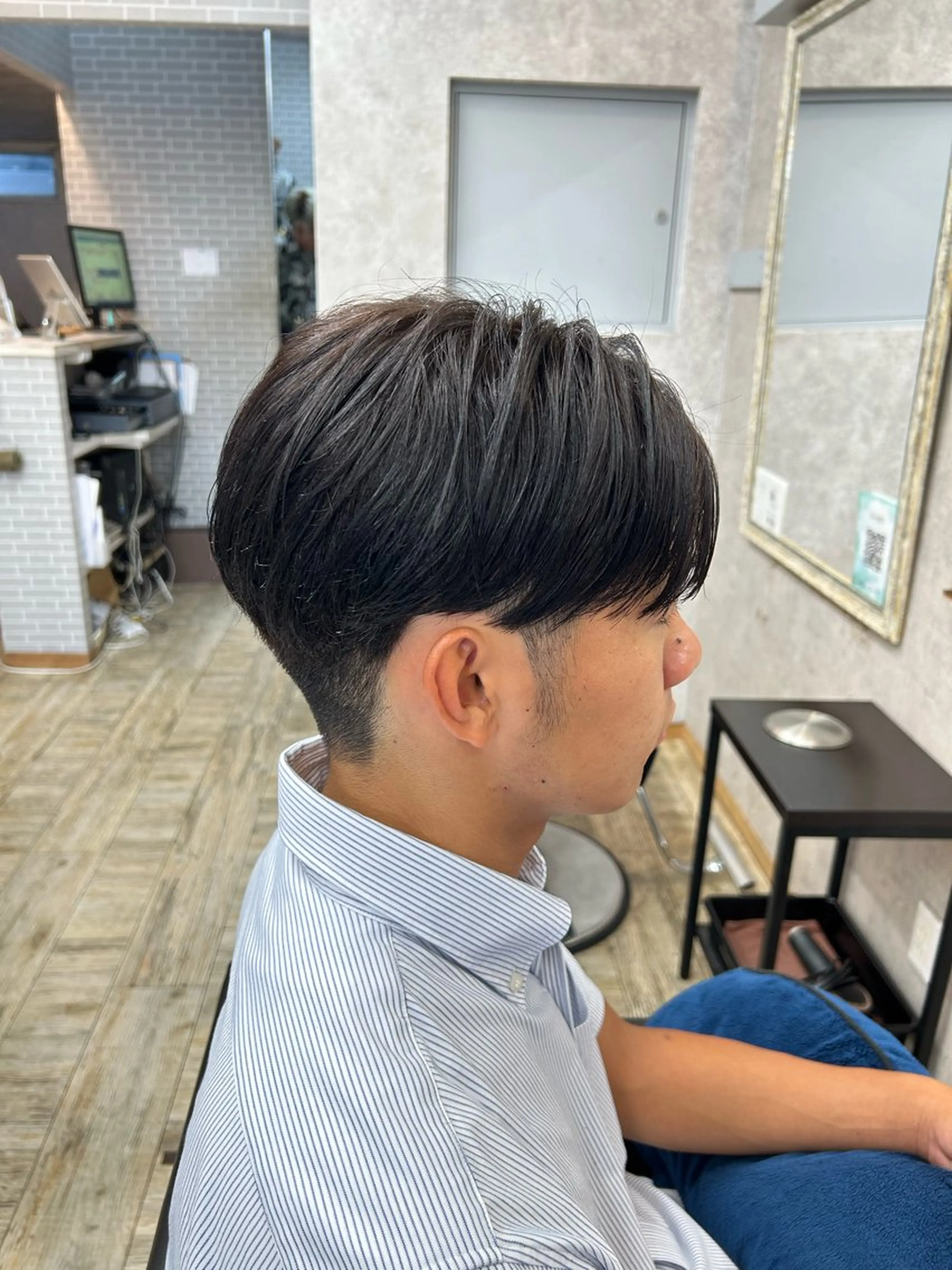 メンズ マッシュ 刈り上げ カット tiel【ティエル】所属・tiel 小山莉々のヘアスタイル