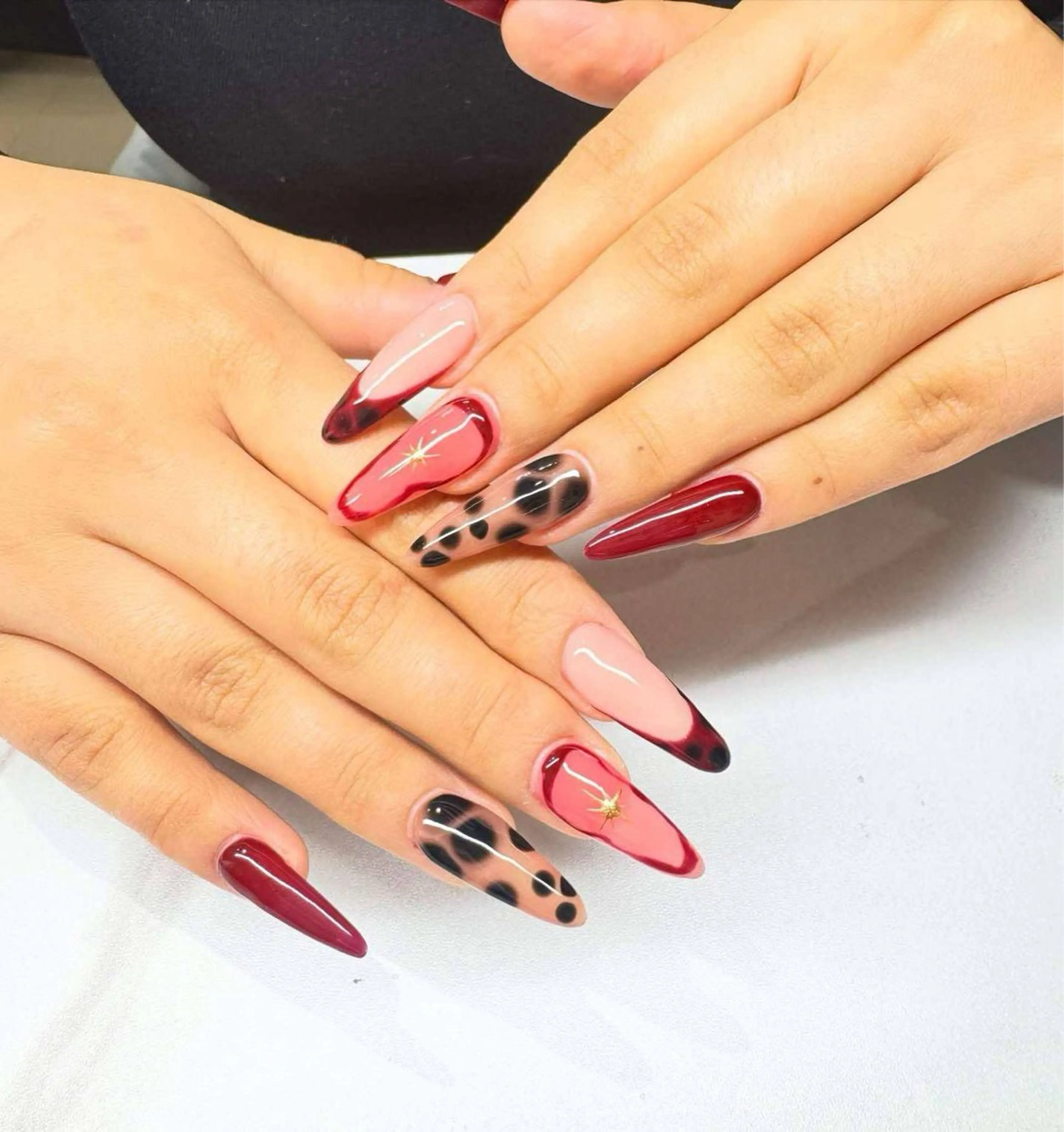 ネイル ATULA Nail 💅チップ長さだしのネイルデザイン